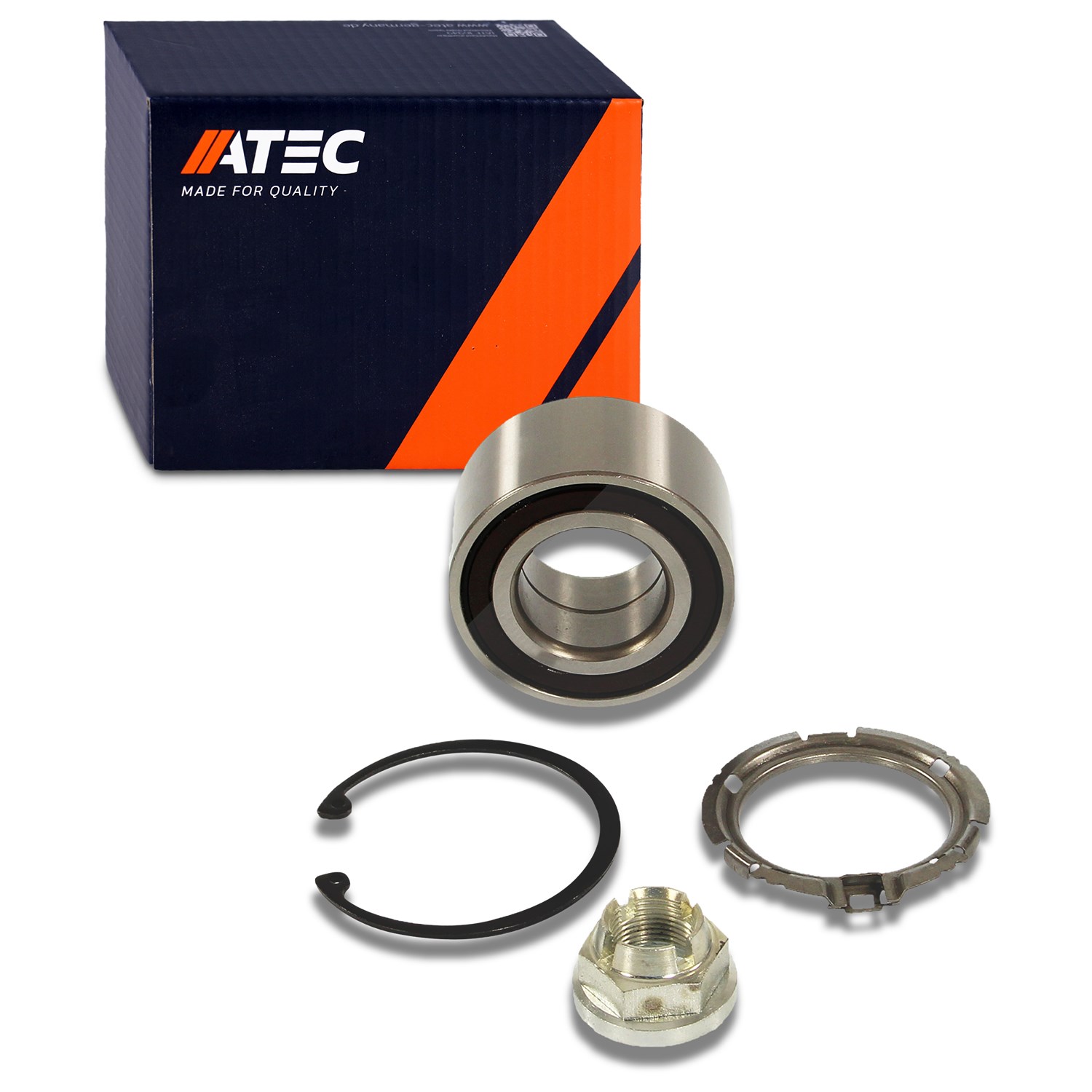 Atec Radlagersatz Vorderachse [Hersteller-Nr. 10684398] für Mercedes-Benz, Renault, Dacia, Nissan