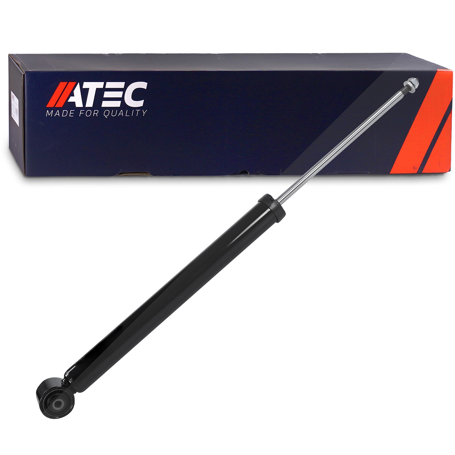 Atec Stossdämpfer hinten Gasdruck beidseitig [Hersteller-Nr. 10691091] für Skoda, Seat, Audi, VW