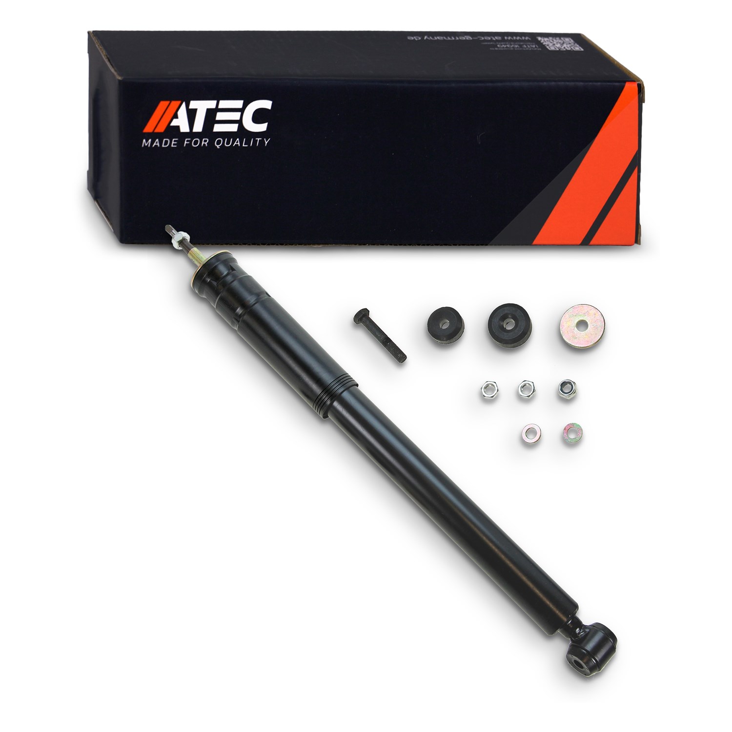 Atec Stossdämpfer hinten Gasdruck beidseitig [Hersteller-Nr. 10691117] für Mercedes-Benz