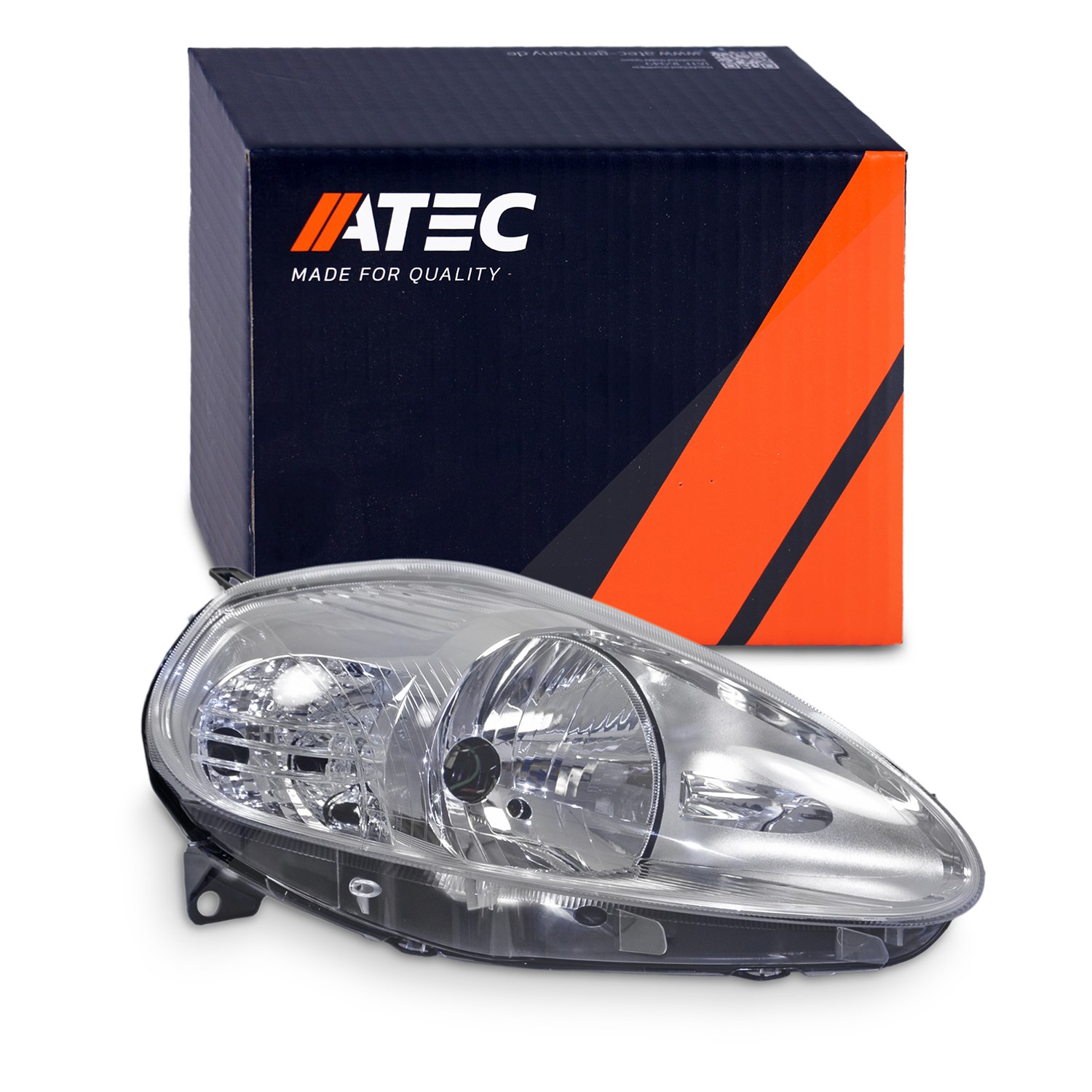 Atec Scheinwerfer H4 mit Stellmotor [Hersteller-Nr. 30301138] für Abarth, Fiat
