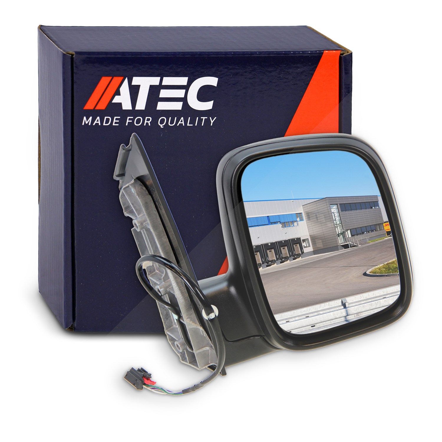 Atec Außenspiegel rechts (Beifahrerseite) [Hersteller-Nr. 30306444] für VW