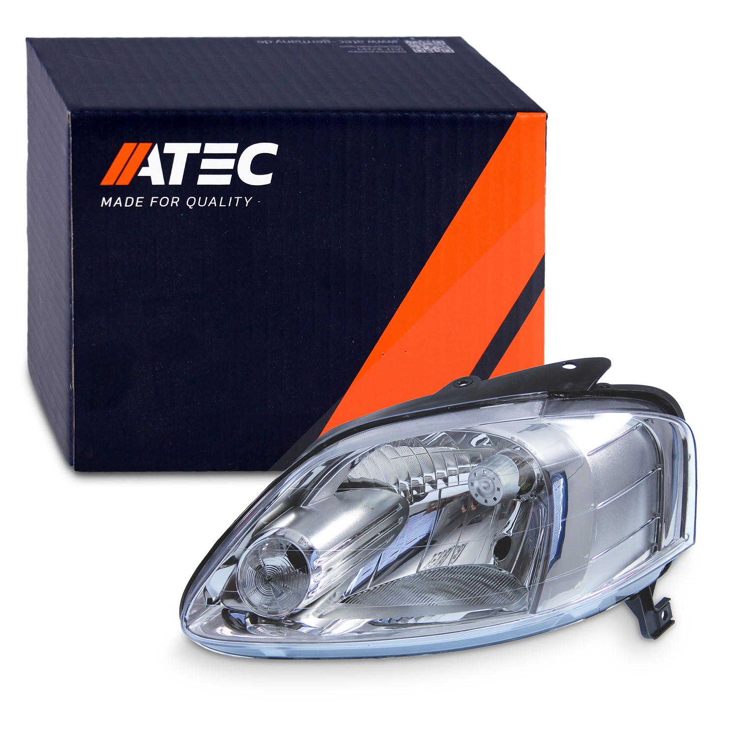 Atec Scheinwerfer H4 elektr. LWR ohne Stellmotor [Hersteller-Nr. 30322327] für VW