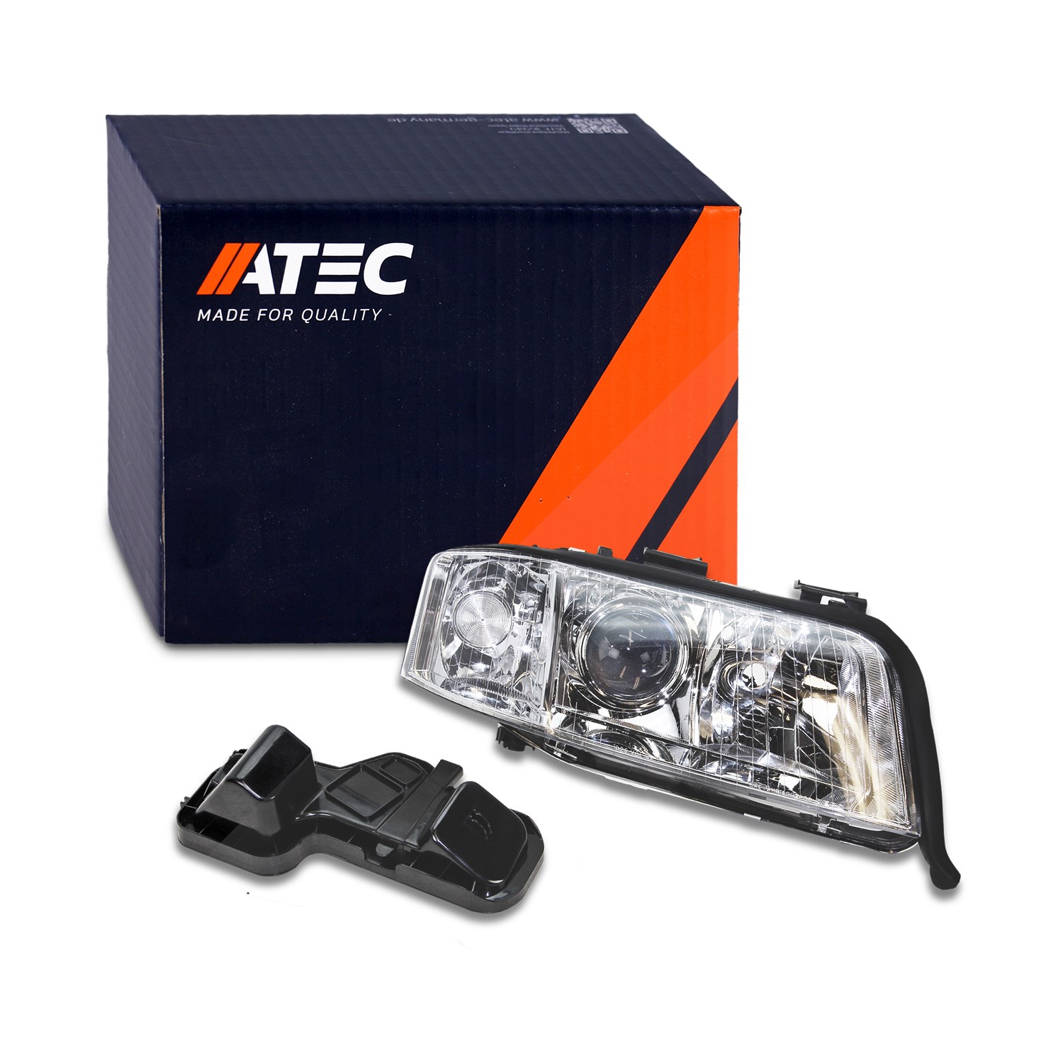 Atec Scheinwerfer H7/H7 elektr. LWR o. Stellmotor [Hersteller-Nr. 30324747] für Audi