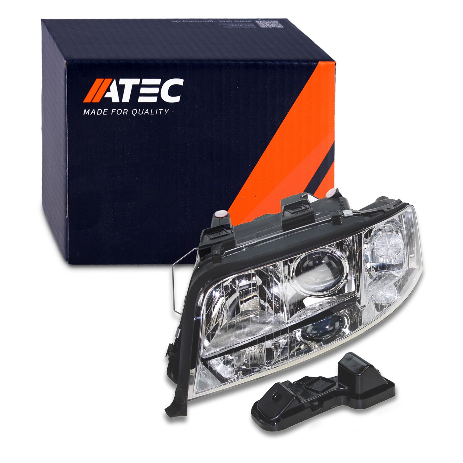 Atec Scheinwerfer H7/H7 mit Blinklicht ohne Stellmotor [Hersteller-Nr. 30327332] für Audi