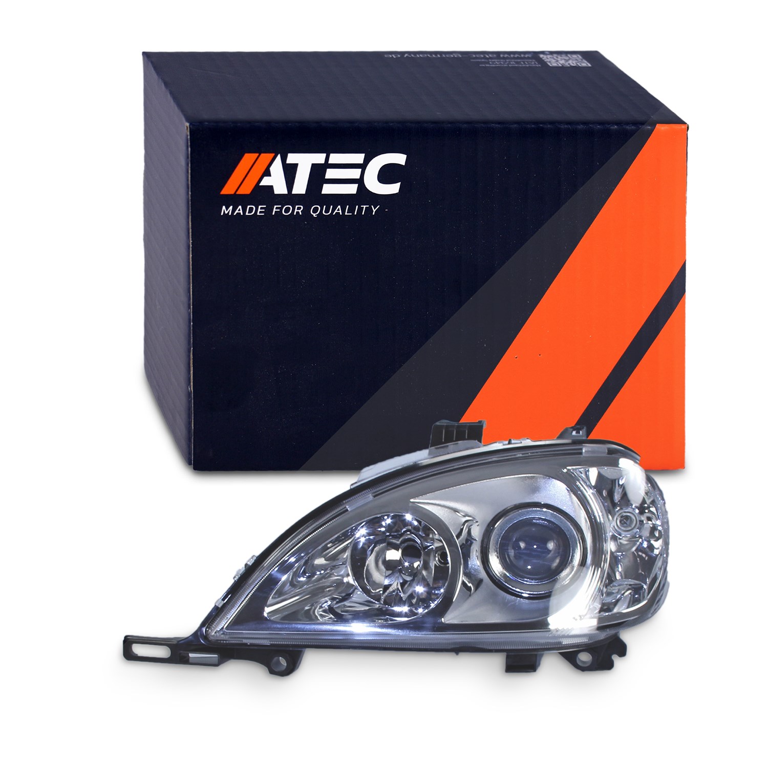 Atec Scheinwerfer H7/H7 mit Stellmotor für LWR [Hersteller-Nr. 30338144] für Mercedes-Benz