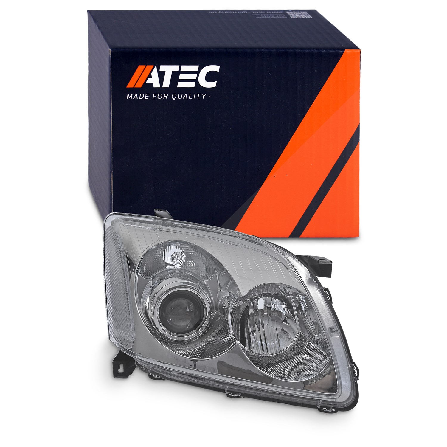 Atec Scheinwerfer H7/H1 elektr. LWR ohne Stellmotor [Hersteller-Nr. 30338238] für Toyota