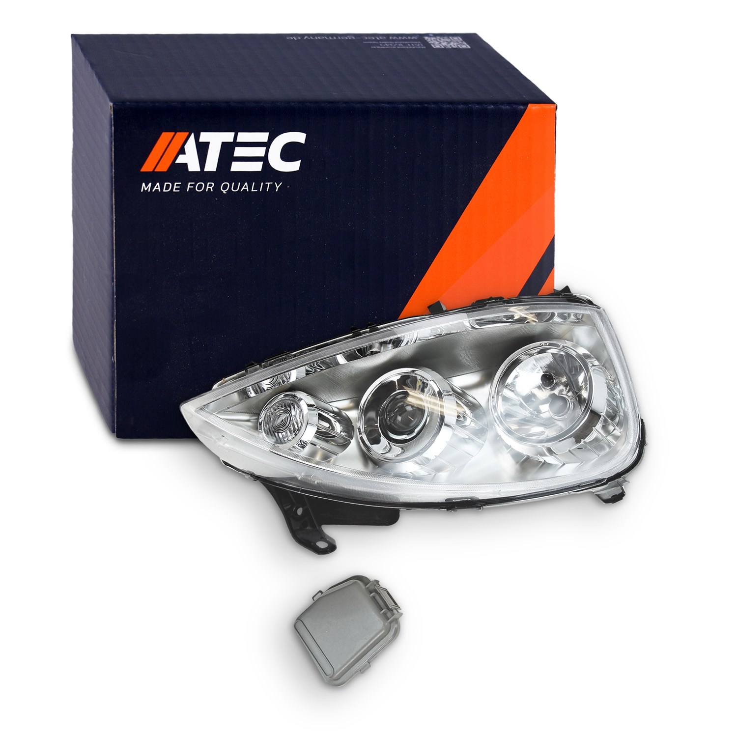 Atec Scheinwerfer H7/H7 Typ Zizala ohne Stellmotor [Hersteller-Nr. 30338893] für Opel