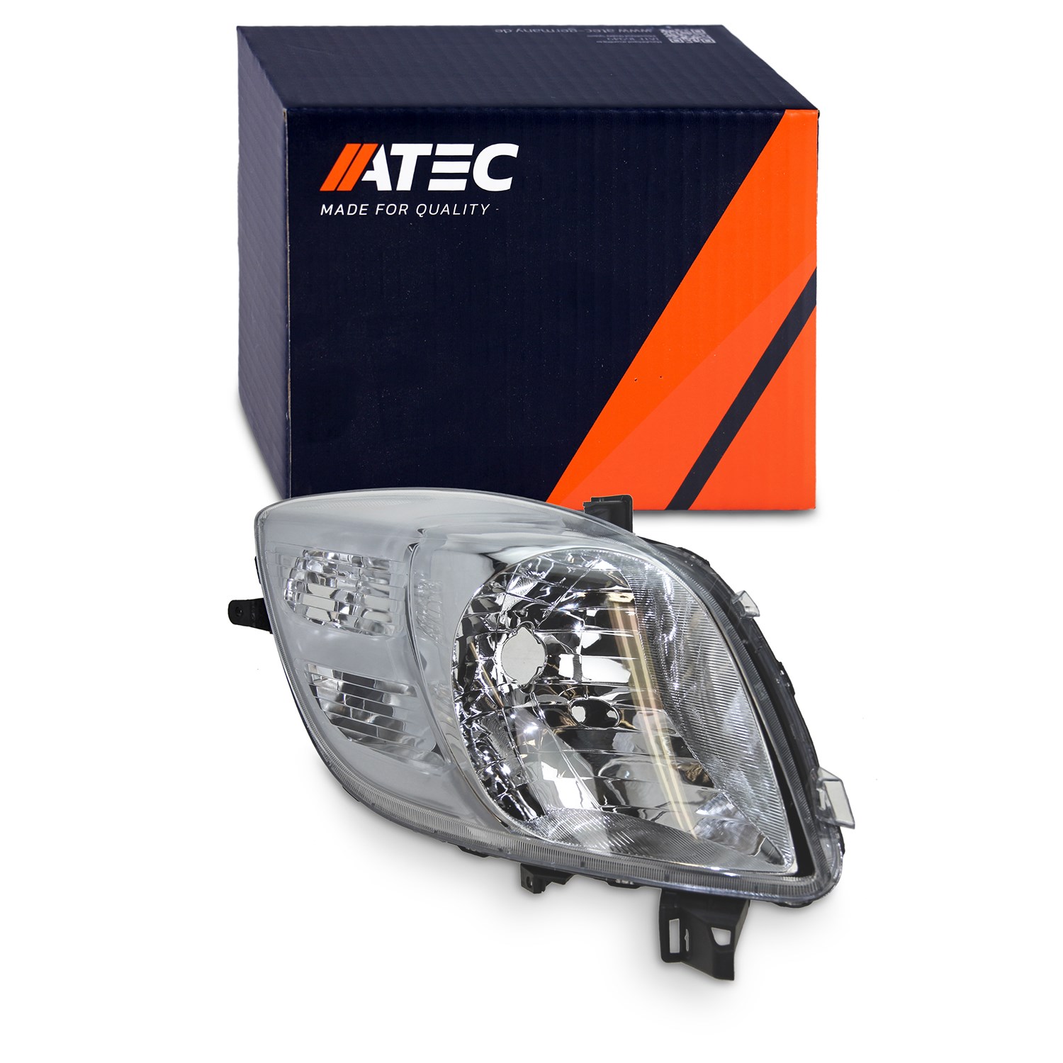 Atec Scheinwerfer H4 ohne Stellmotor elektr. LWR [Hersteller-Nr. 30361824] für Toyota