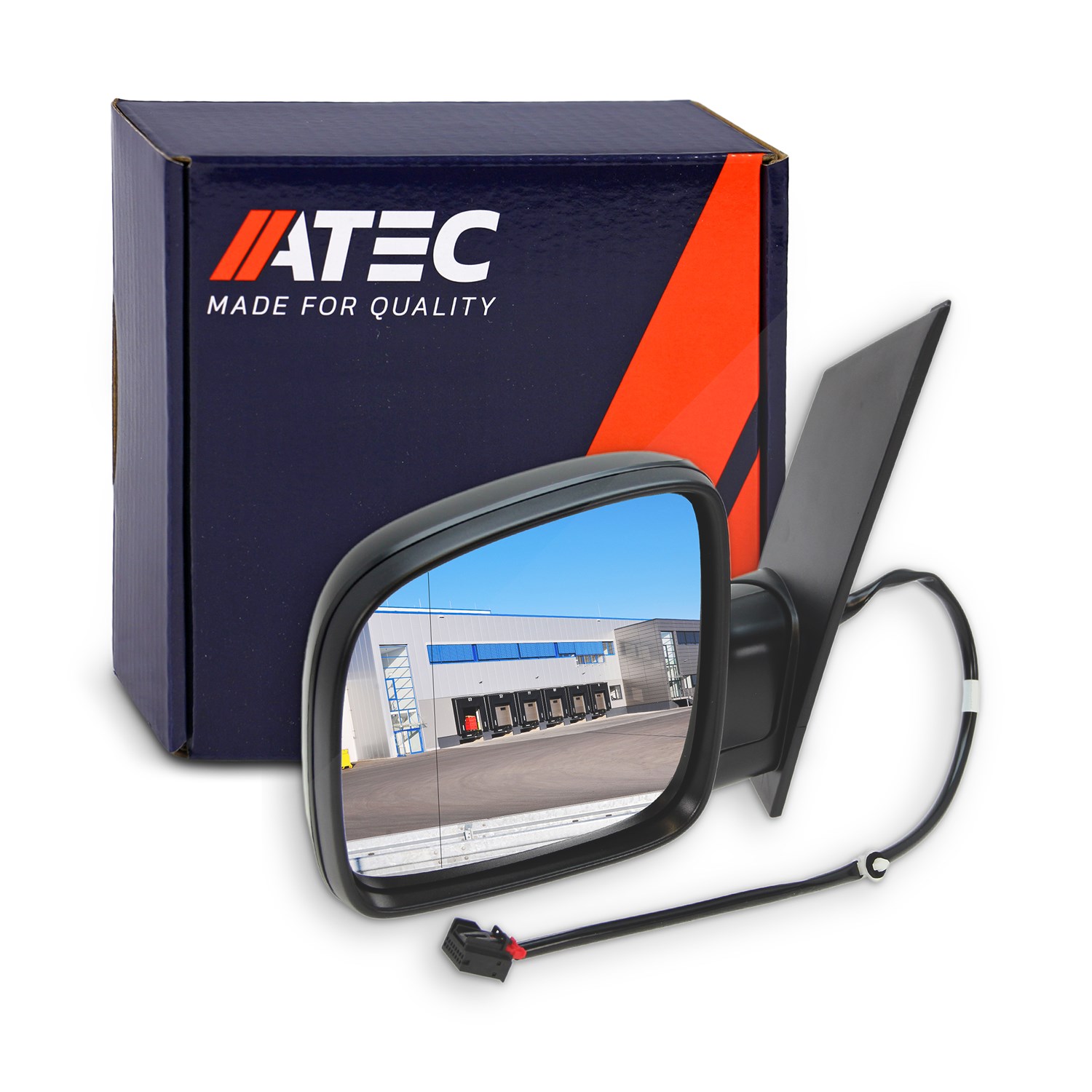 Atec Außenspiegel links (Fahrerseite) [Hersteller-Nr. 30373997] für VW