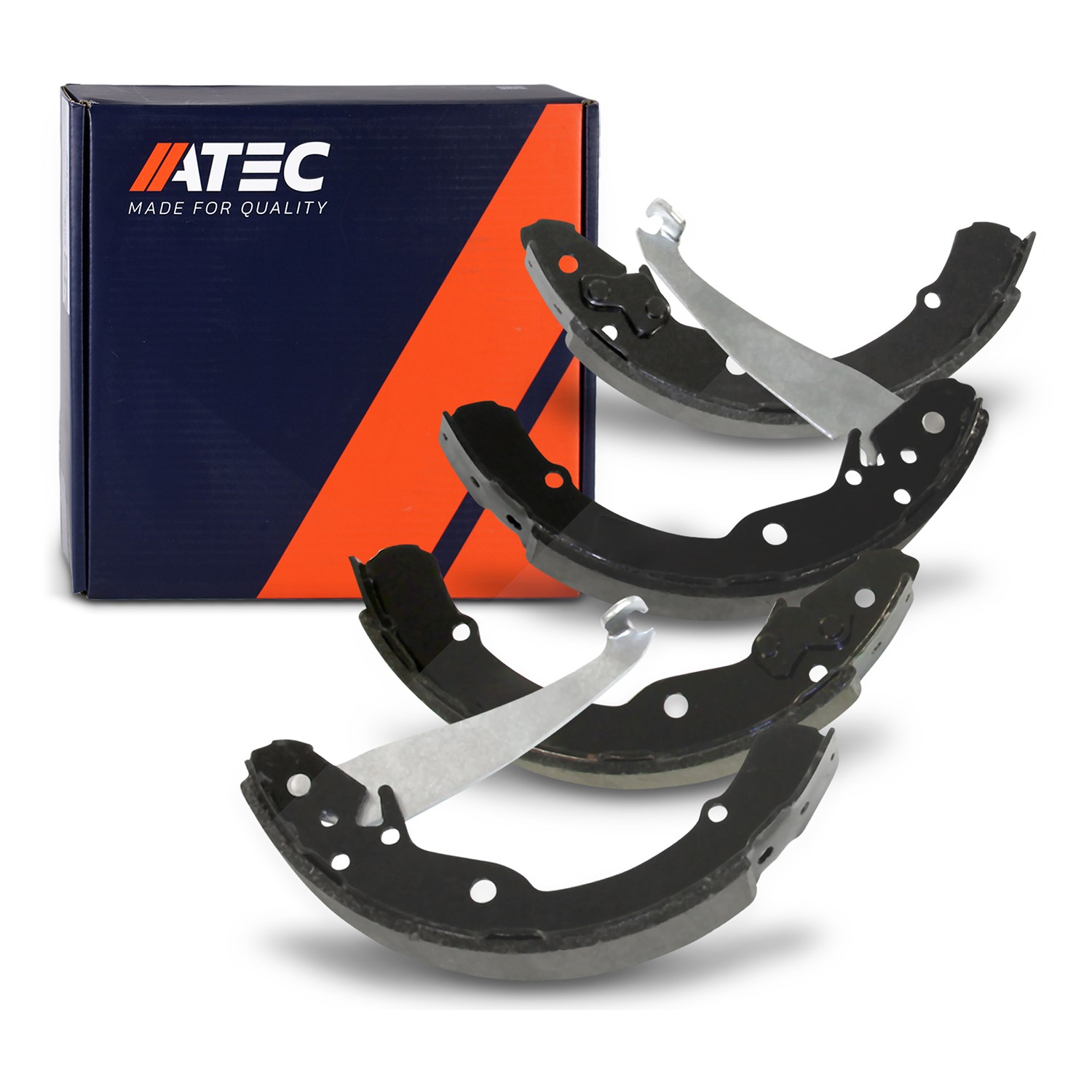 Atec Bremsbackensatz Trommelbremse [Hersteller-Nr. 30405885] für Skoda, VW, Seat
