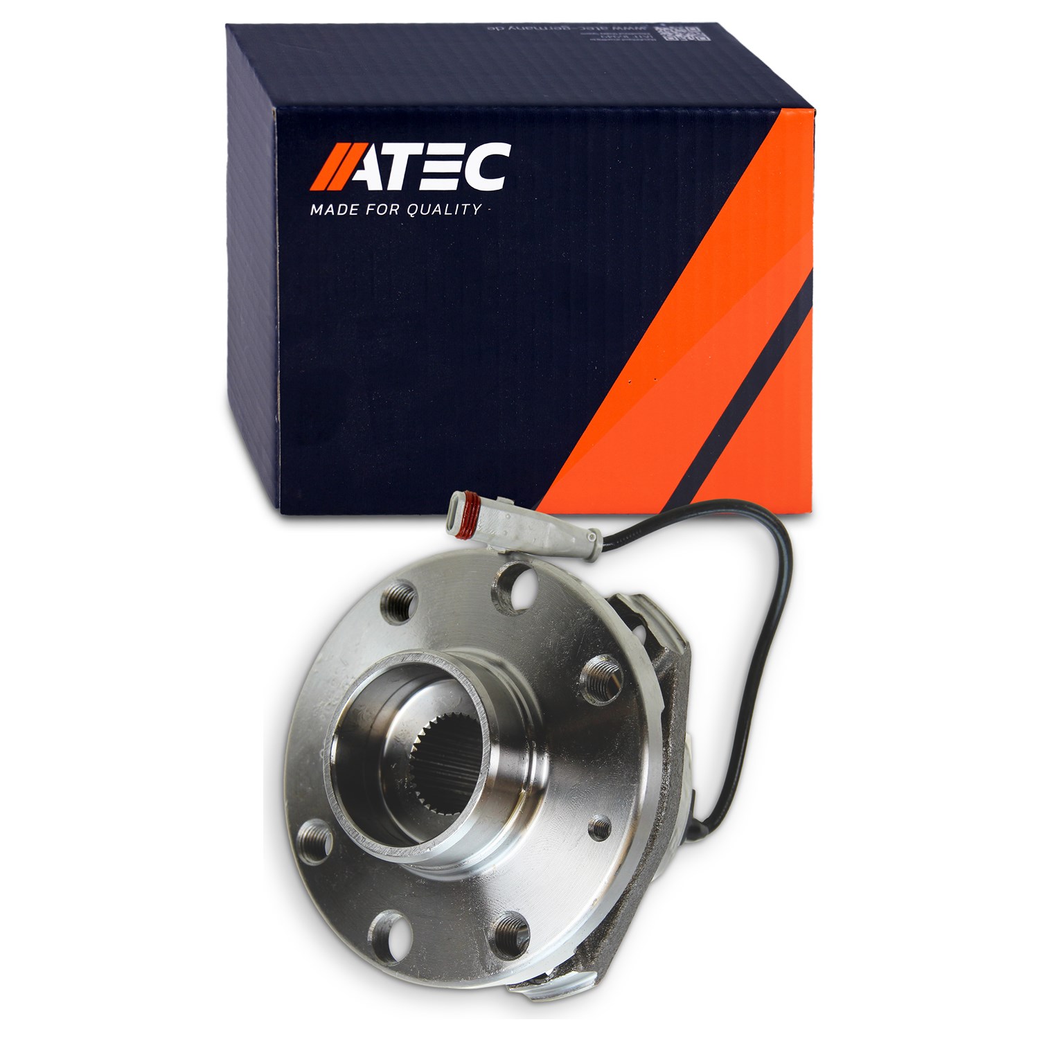Atec Radlagersatz inkl. Radnabe Vorderachse [Hersteller-Nr. 30407268] für Vauxhall, Opel