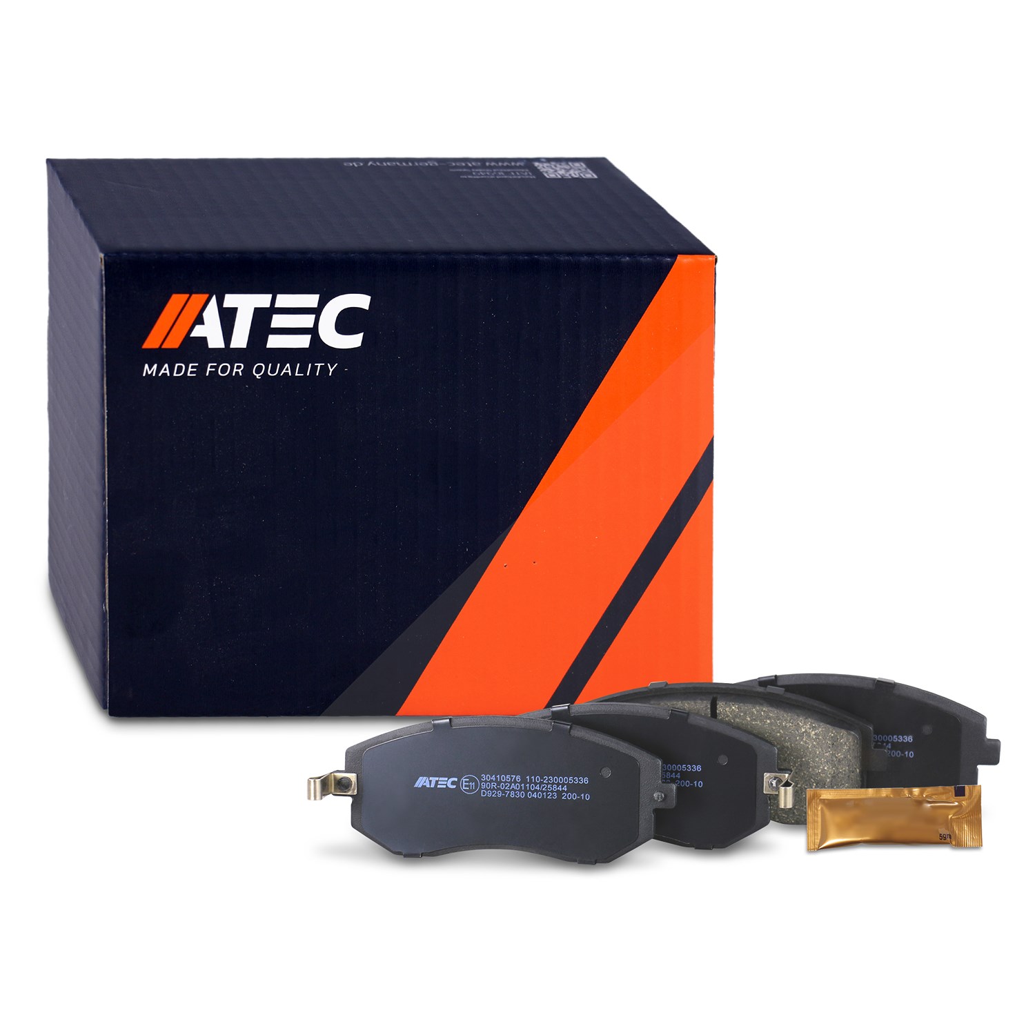 Atec Bremsbeläge vorne (Satz) [Hersteller-Nr. 30410576] für Subaru