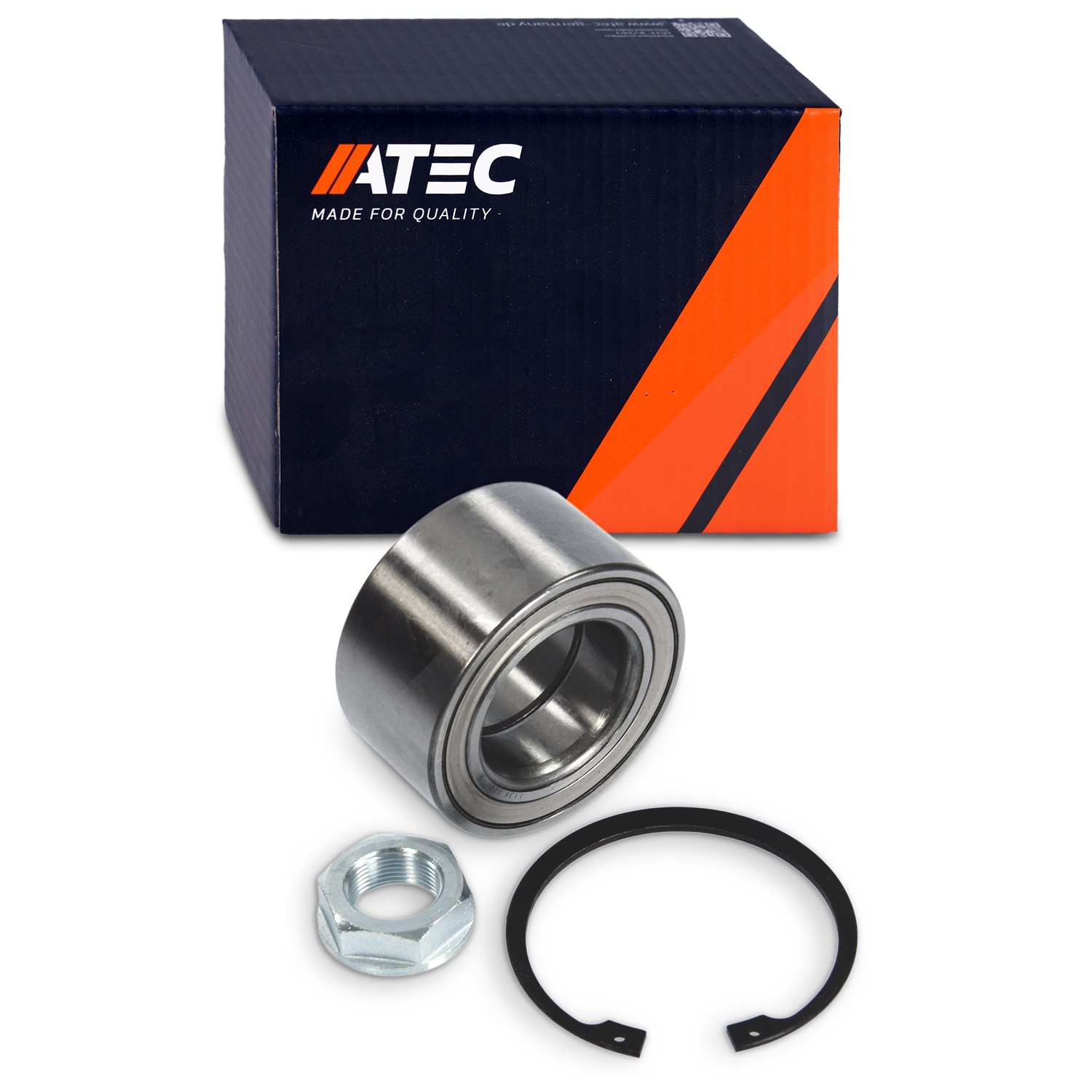 Atec Radlagersatz Vorder- oder Hinterachse [Hersteller-Nr. 30411249] für Peugeot, Ds, Citroën