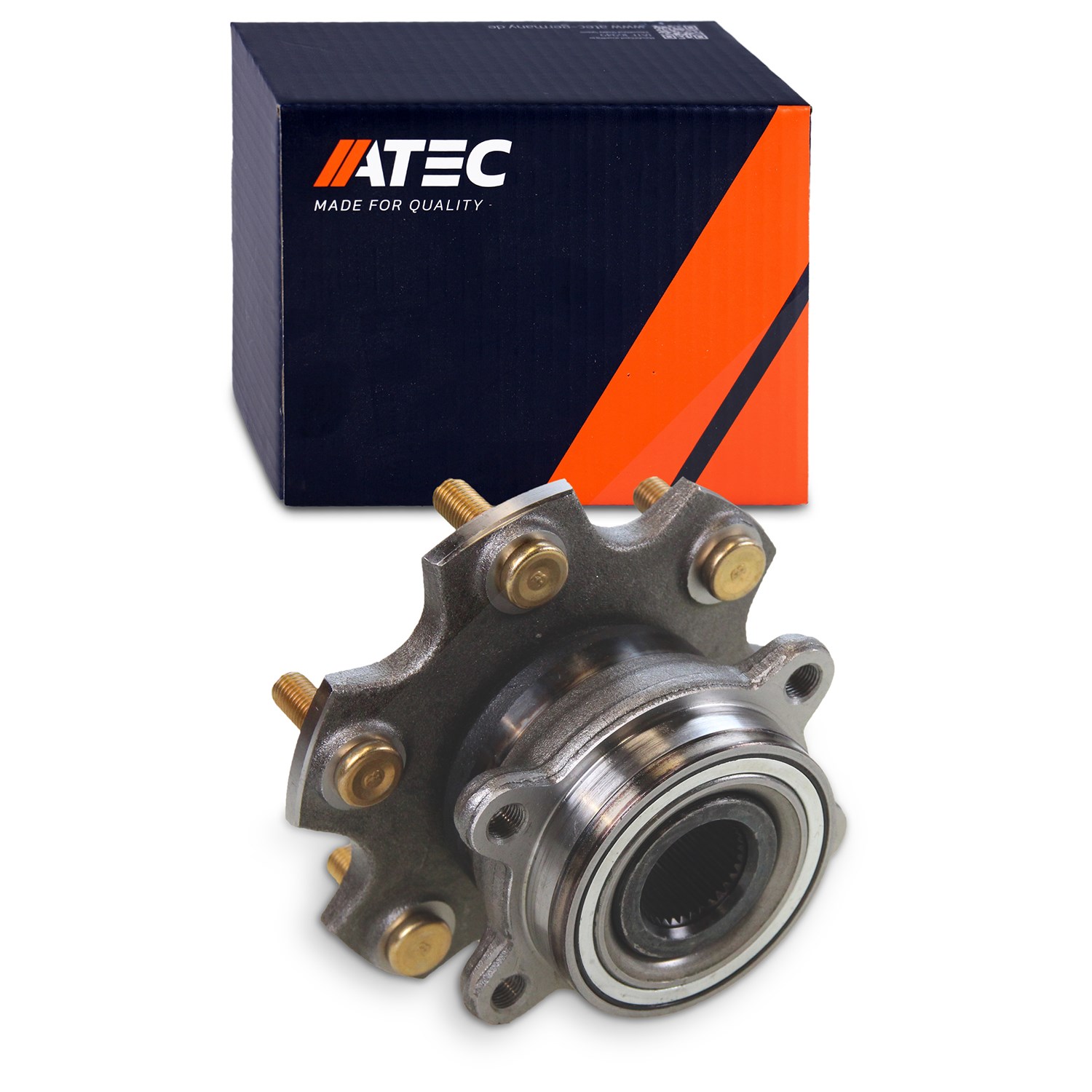 Atec 1x Radlagersatz inkl Radnabe Hinterachse [Hersteller-Nr. 30448693] für Mitsubishi