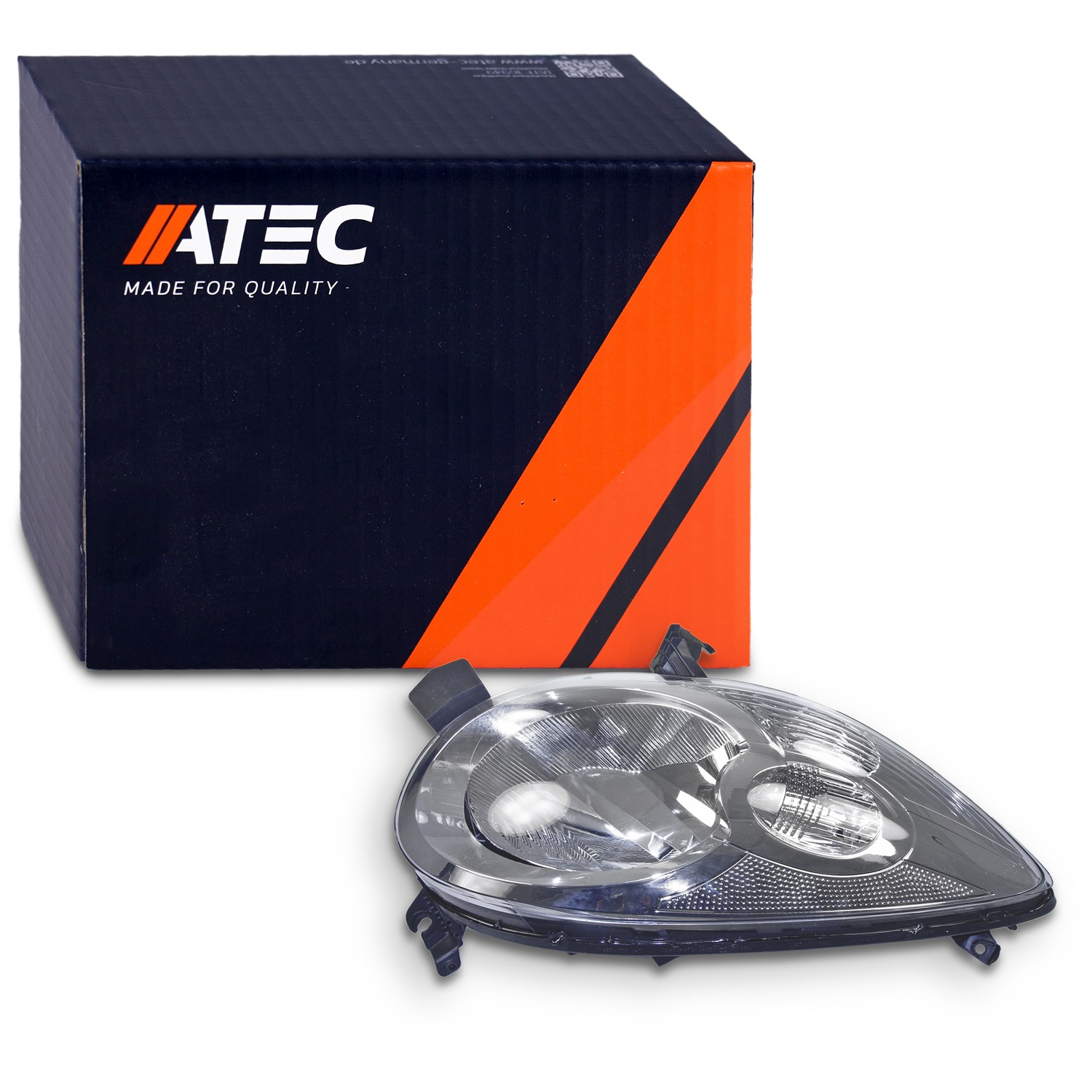 Atec Scheinwerfer H4, elektr. LWR ohne Stellmotor [Hersteller-Nr. 30660109] für Citroën