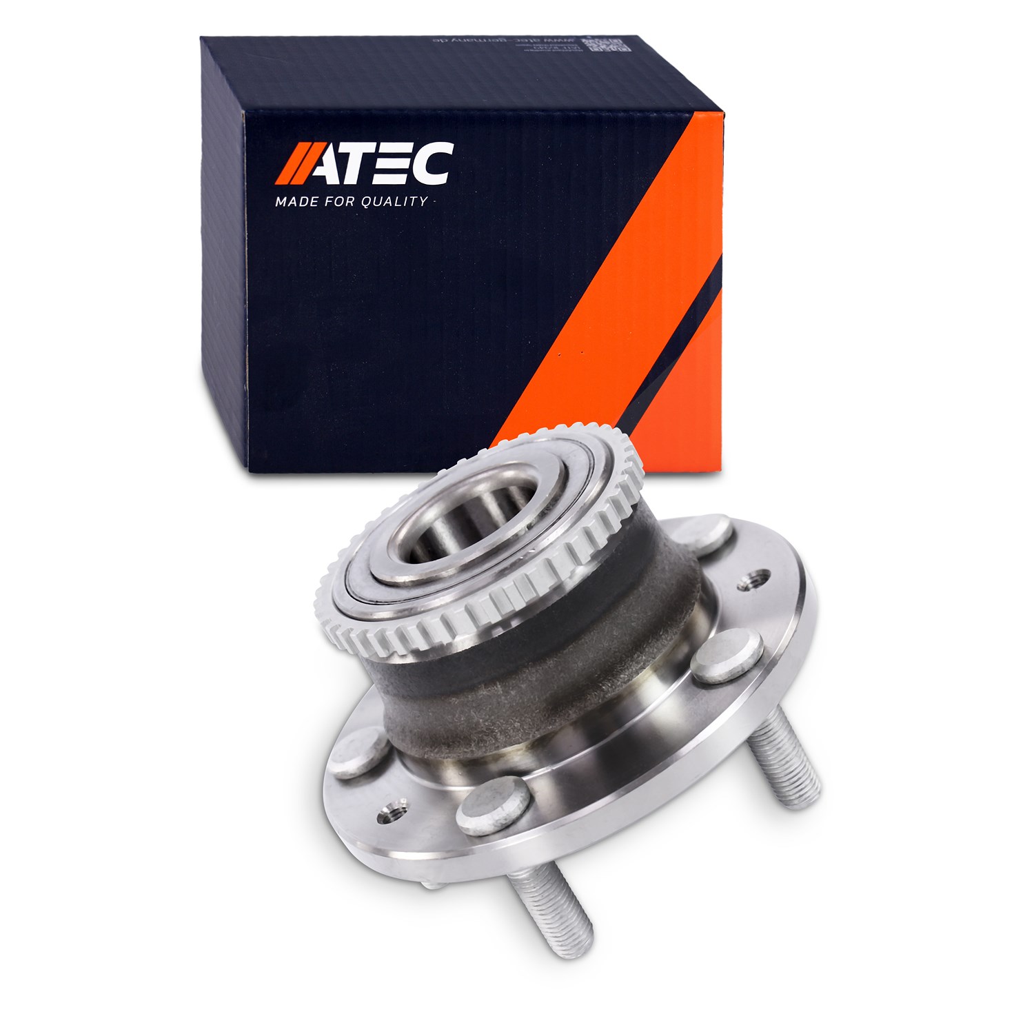 Atec Radlagersatz inkl. Radnabe Hinterachse [Hersteller-Nr. 30677648] für Mazda