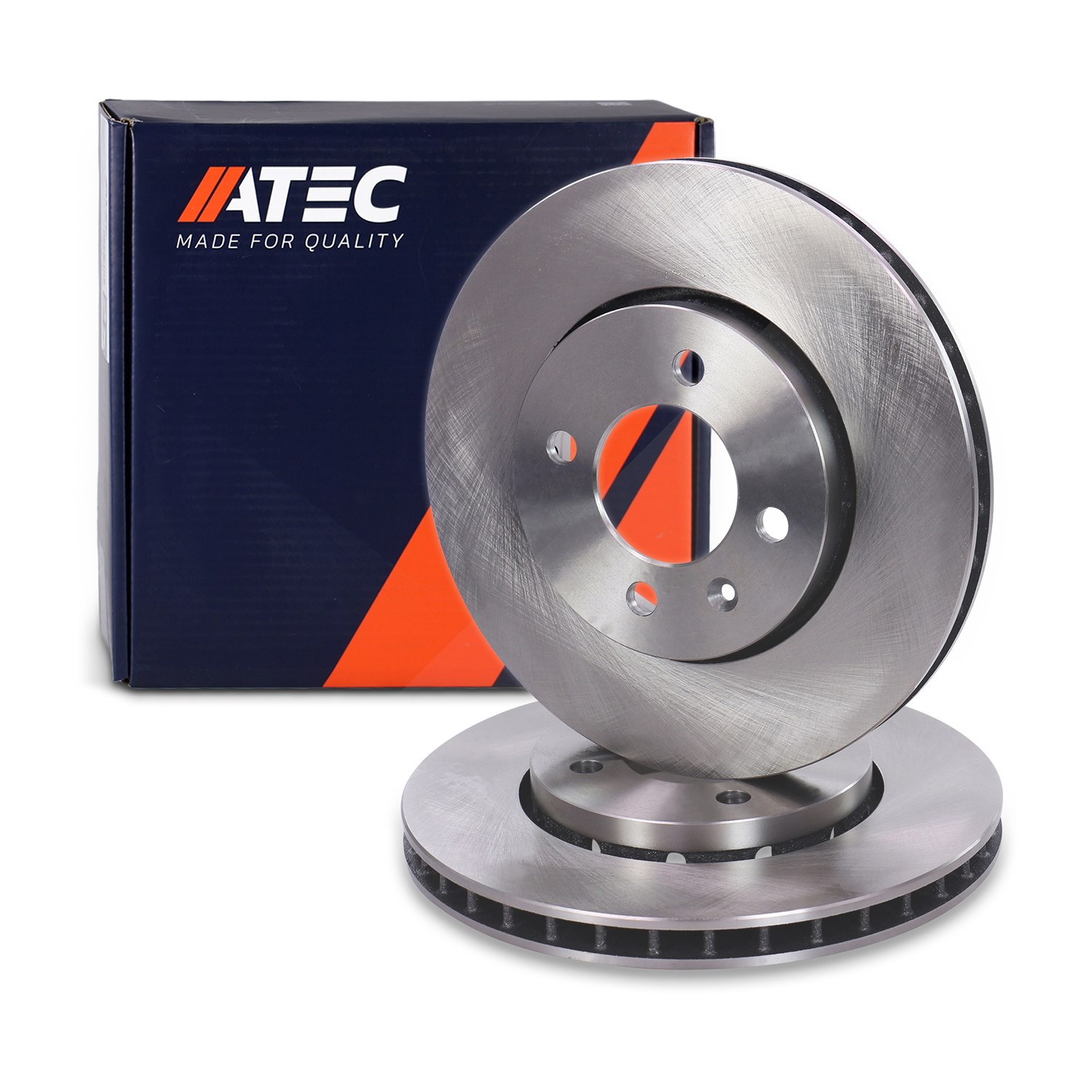 Atec Bremsscheibe Vorderachse Belüftet [Hersteller-Nr. 30900371] für Skoda, VW, Seat