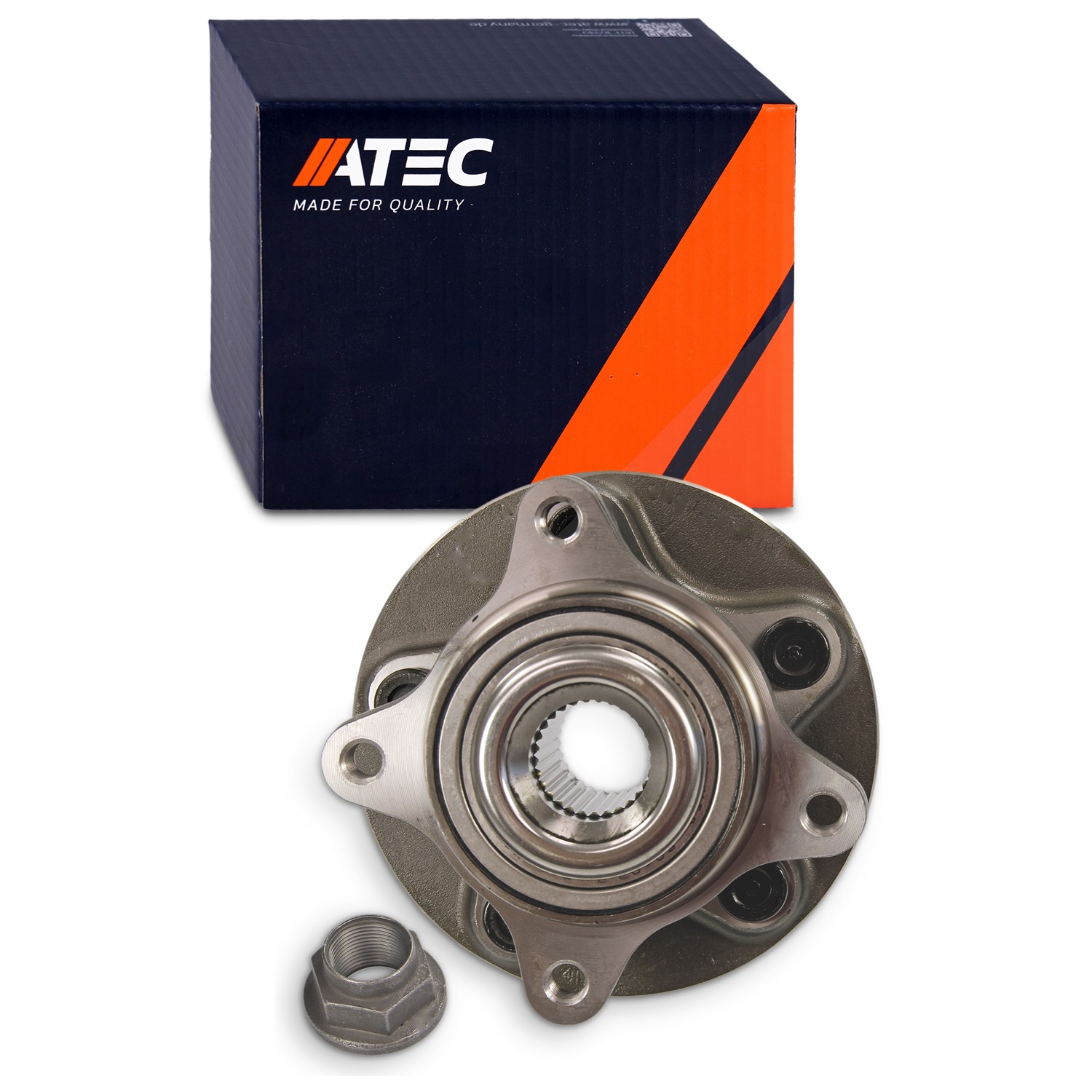 Atec Radlagersatz inkl. Radnabe Vorderachse [Hersteller-Nr. 30927623] für Land Rover