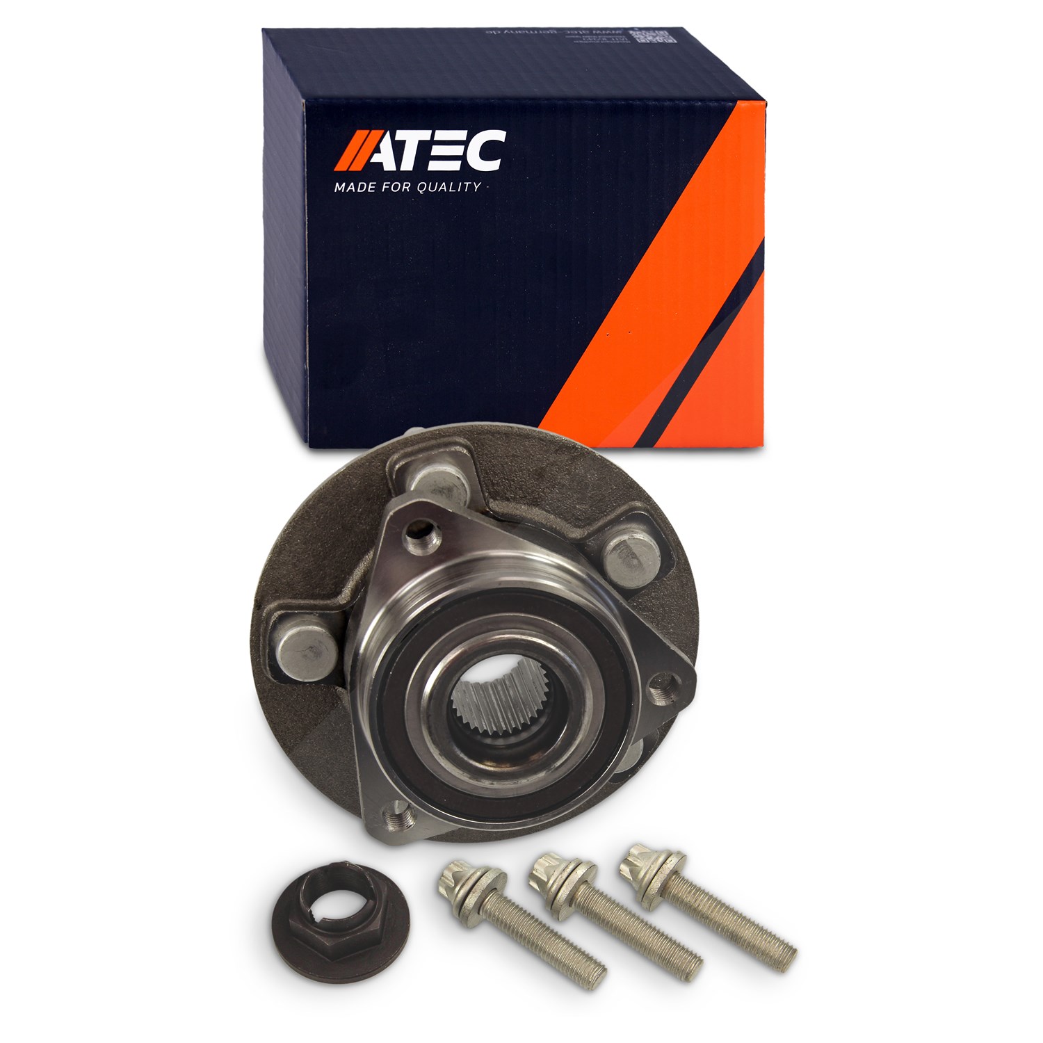 Atec Radlagersatz inkl. Radnabe Hinterachse [Hersteller-Nr. 31032933] für Chevrolet, Opel, Saab, Vauxhall