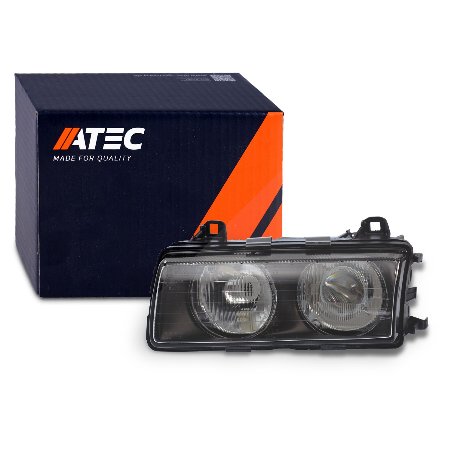 Atec Scheinwerfer H1/H1 elektr. LWR für Typ ZKW [Hersteller-Nr. 34001002] für BMW