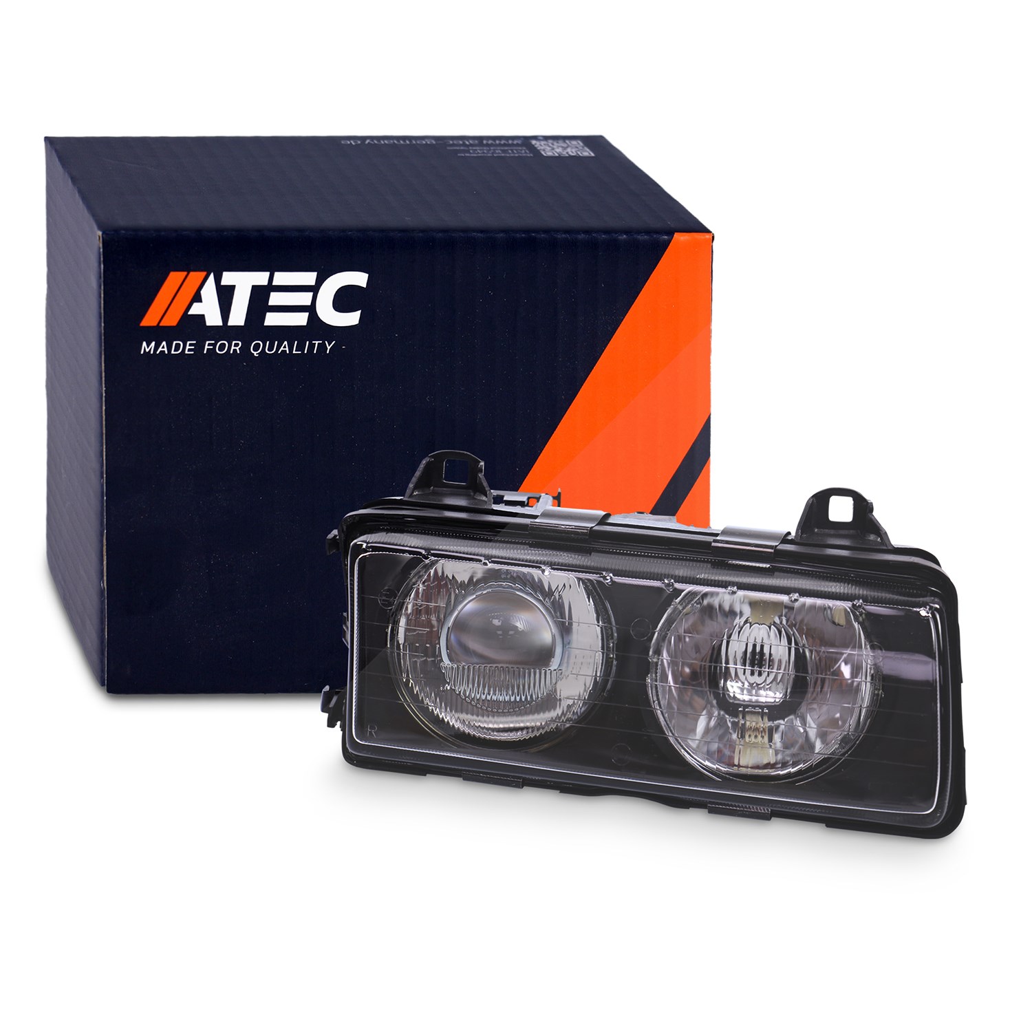 Atec Scheinwerfer H1/H1 elektr. LWR für Typ ZKW [Hersteller-Nr. 34001003] für BMW