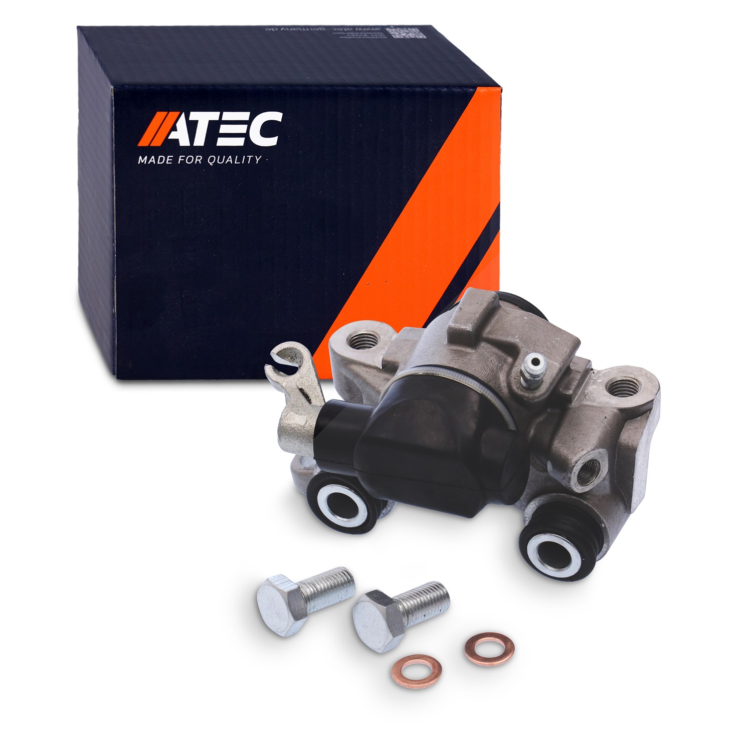 Atec Bremssattel hinten links [Hersteller-Nr. 34001974] für Peugeot, Renault, Citroën