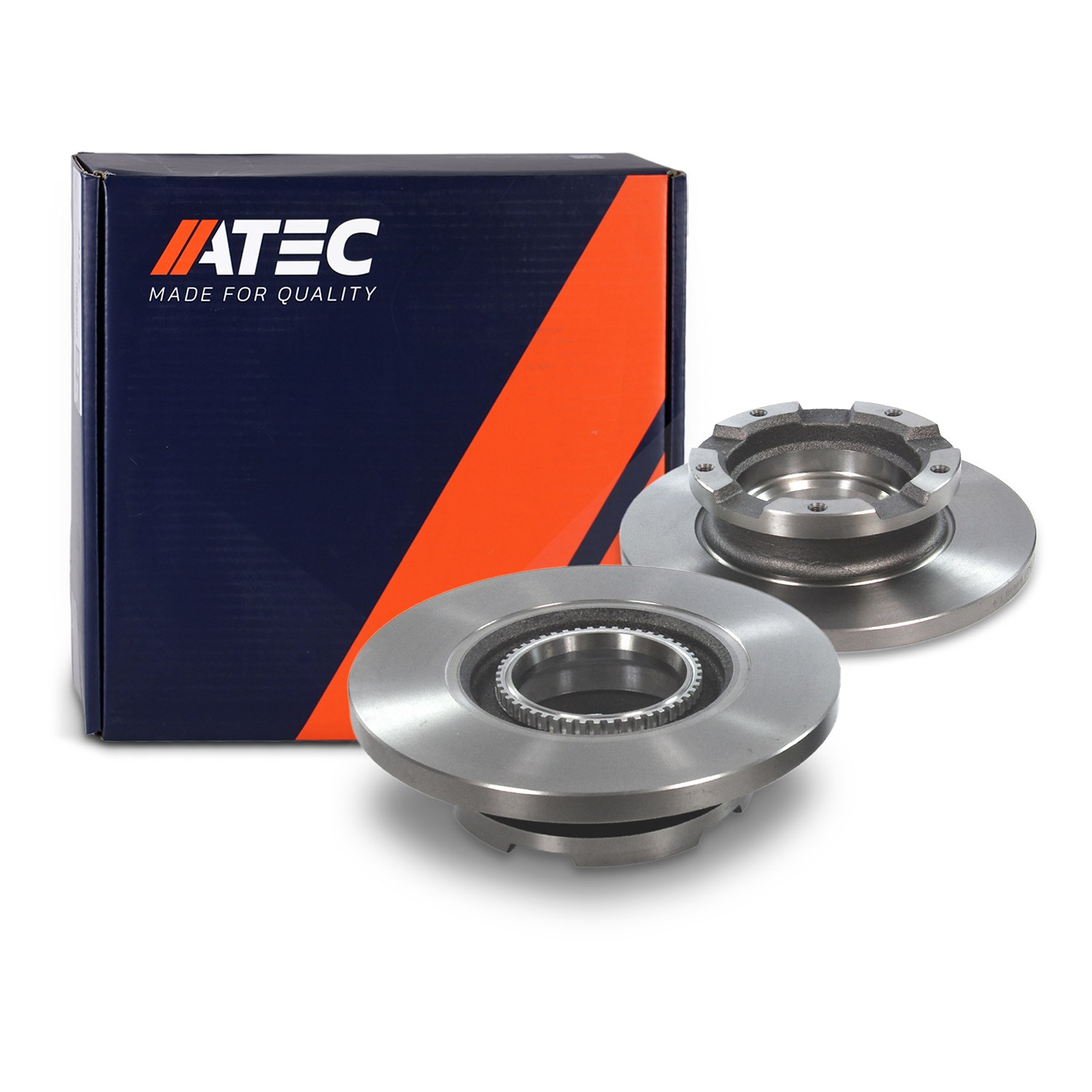 Atec Bremsscheibe Hinterachse Voll [Hersteller-Nr. 34002382] für Ford