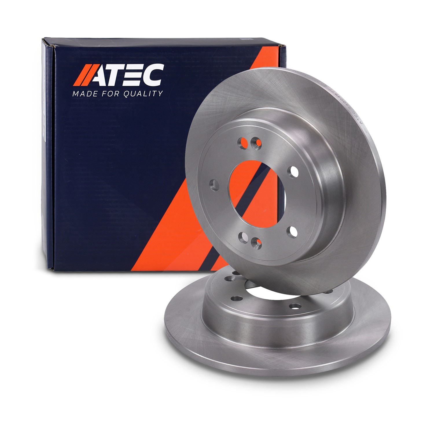 Atec Bremsscheibe Hinterachse Voll [Hersteller-Nr. 34004877] für Hyundai, Kia