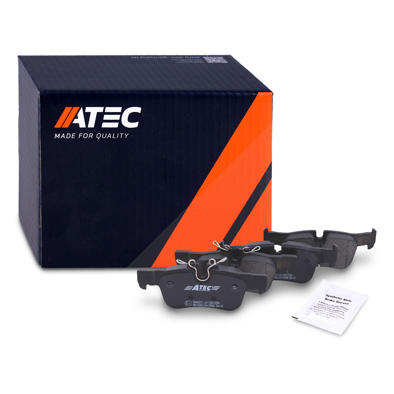 Atec Bremsbeläge hinten (Satz) [Hersteller-Nr. 34006372] für Mini, BMW