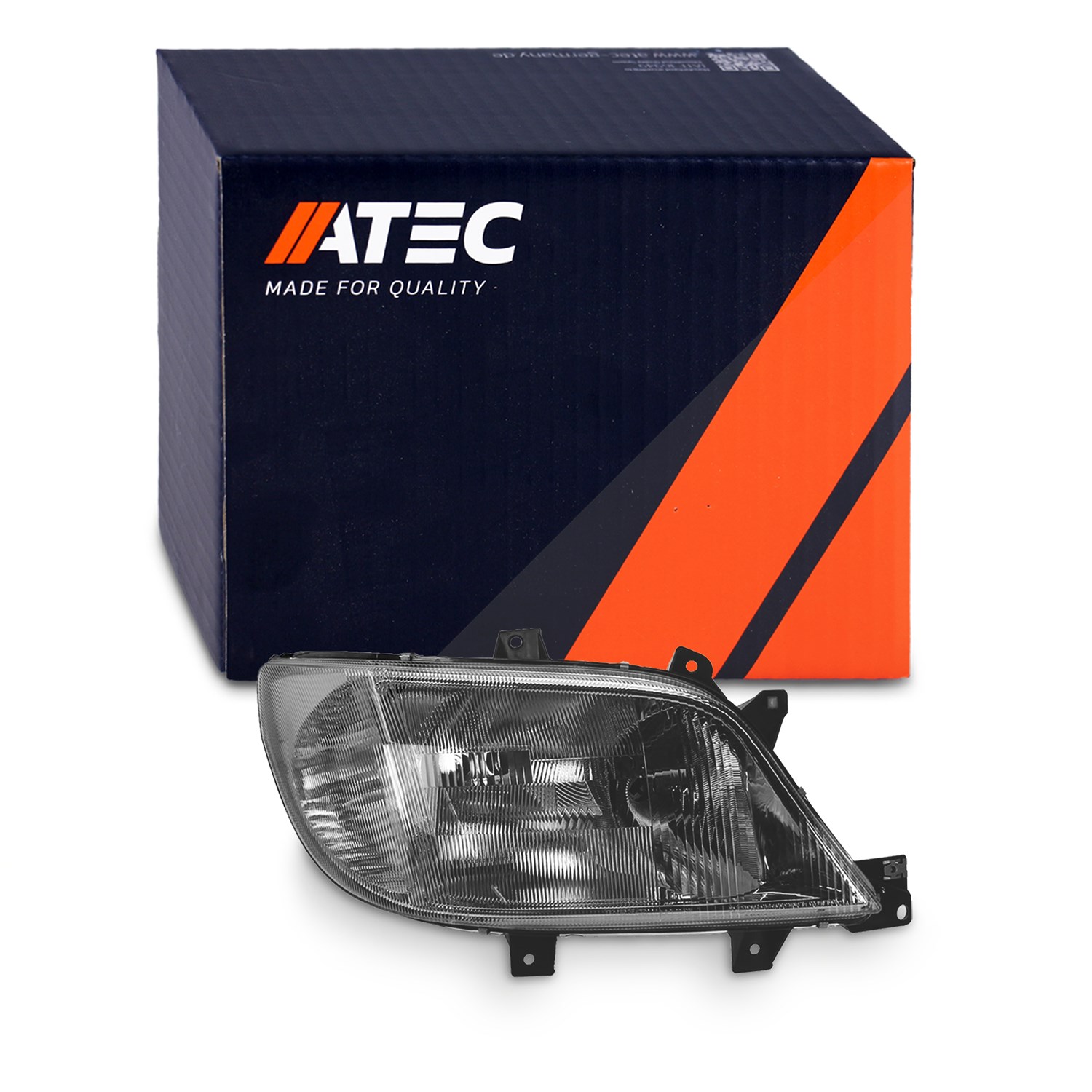Atec Scheinwerfer H7/H1 elektr. LWR ohne Stellmotor [Hersteller-Nr. 10418640] für Mercedes-Benz
