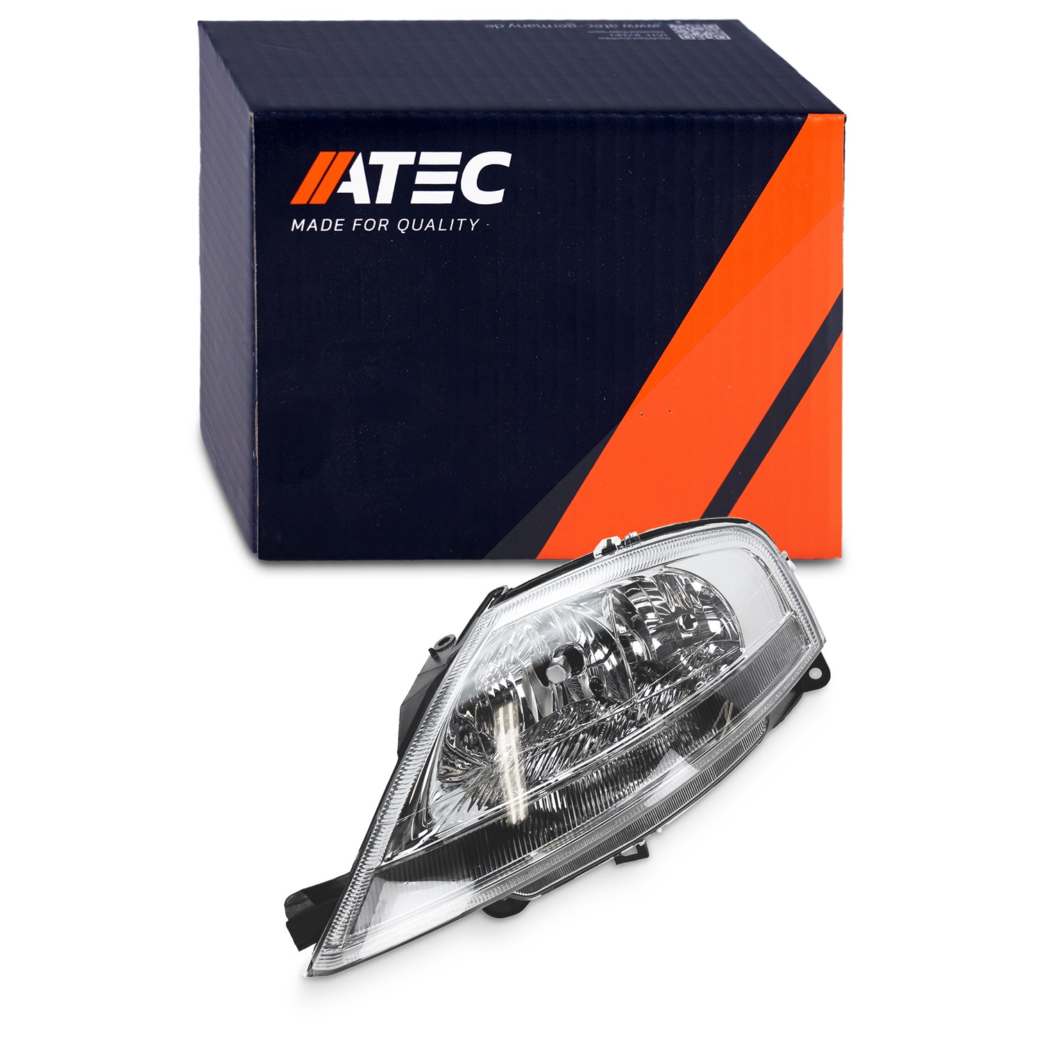 Atec Scheinwerfer H7/H1 mit Stellmotor für LWR [Hersteller-Nr. 10490271] für Citroën
