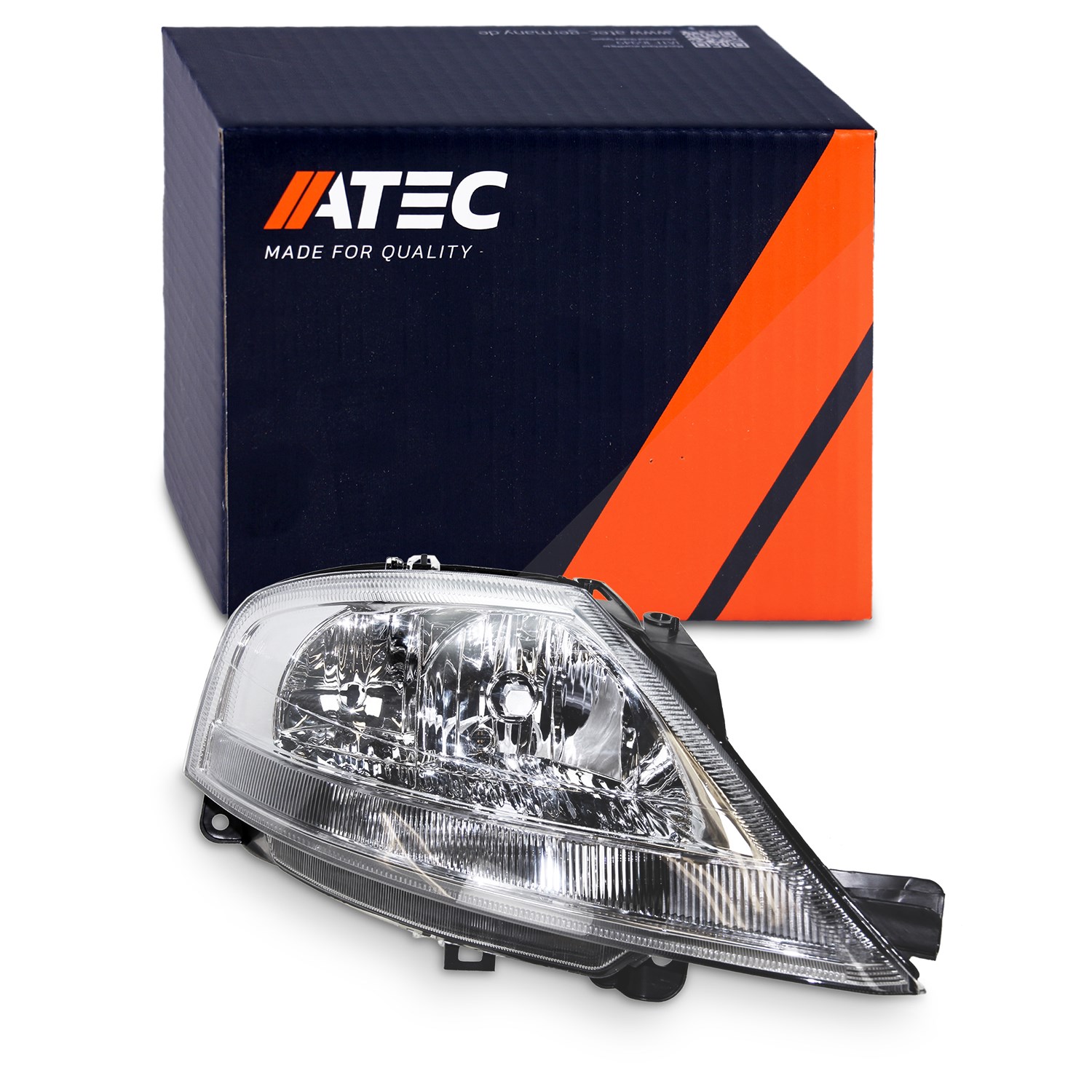 Atec Scheinwerfer H7/H1 mit Stellmotor für LWR [Hersteller-Nr. 10490272] für Citroën