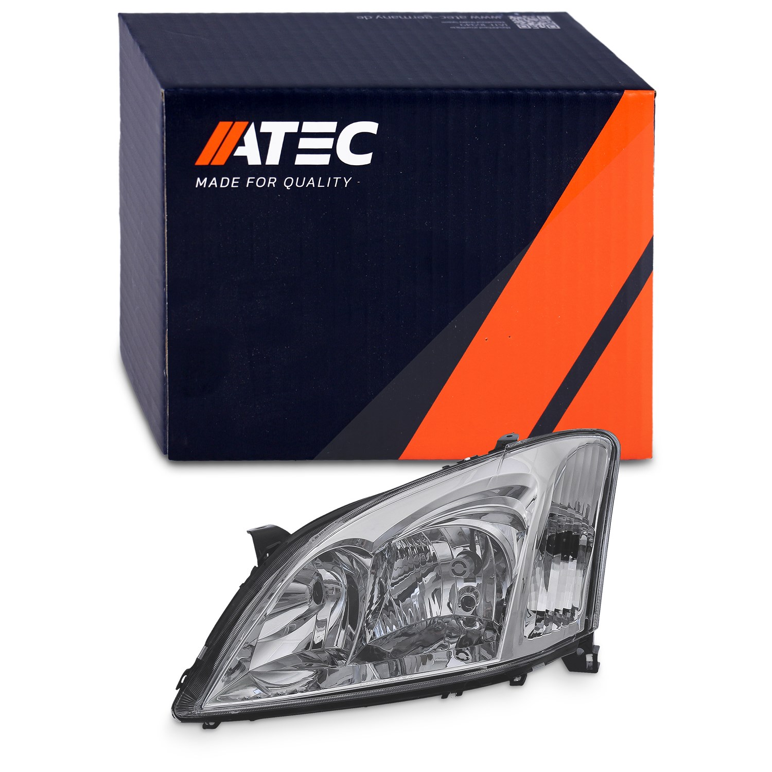 Atec Scheinwerfer H7/H7 mit Stellmotor für LWR [Hersteller-Nr. 30338205] für Toyota