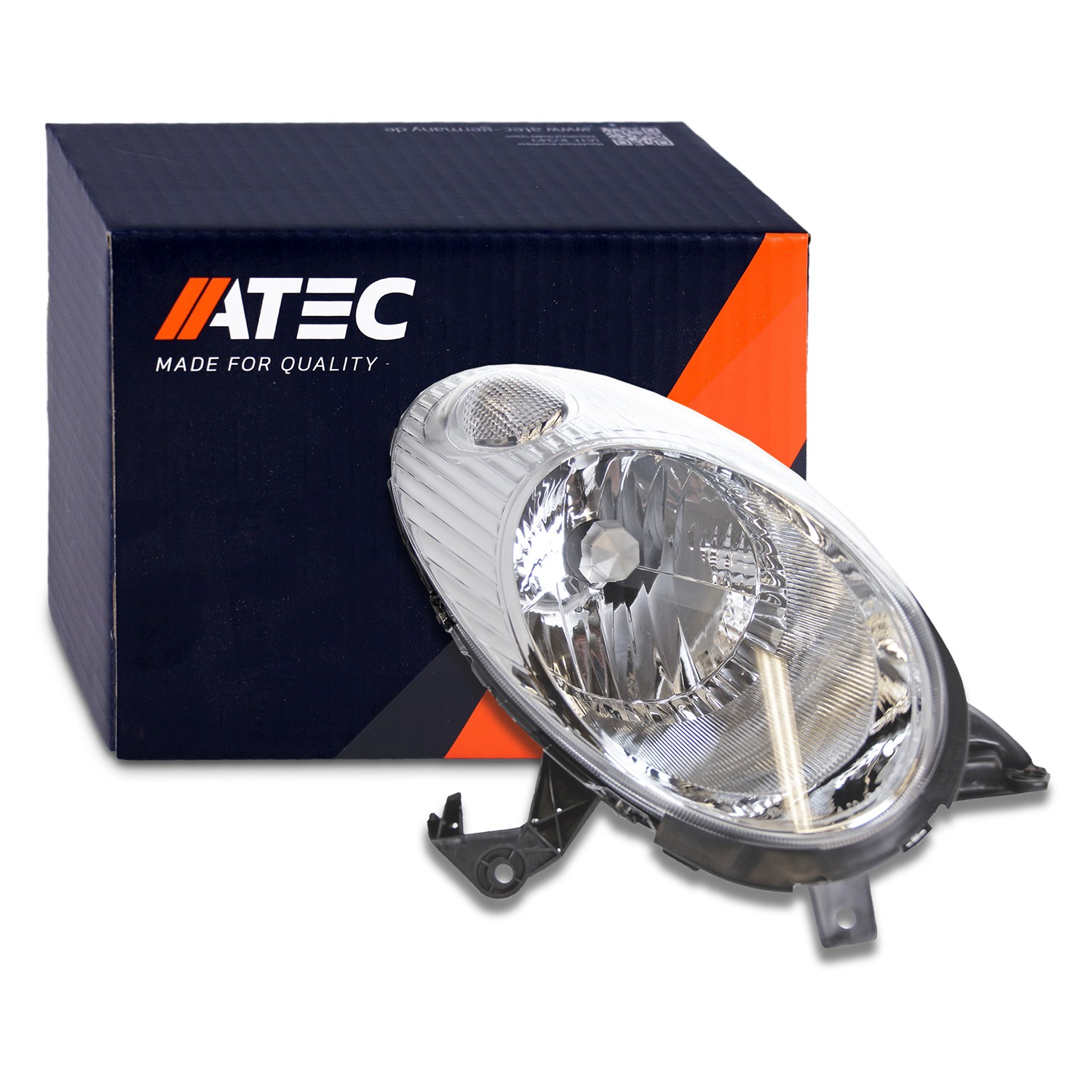 Atec Scheinwerfer H4 ohne Stellmotor elektr. LWR [Hersteller-Nr. 30338762] für Nissan