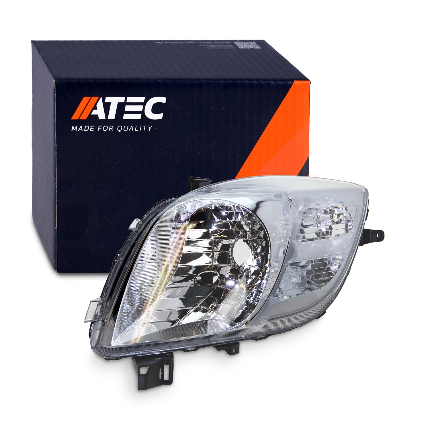 Atec Scheinwerfer H4 ohne Stellmotor elektr. LWR [Hersteller-Nr. 30364372] für Toyota