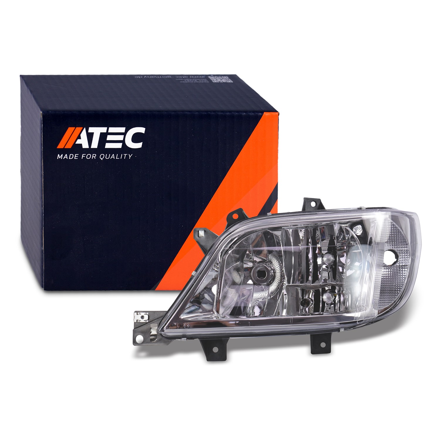 Atec Scheinwerfer links H7/H7/H3 o. Stellmotor m. NSW [Hersteller-Nr. 31527070] für Mercedes-Benz