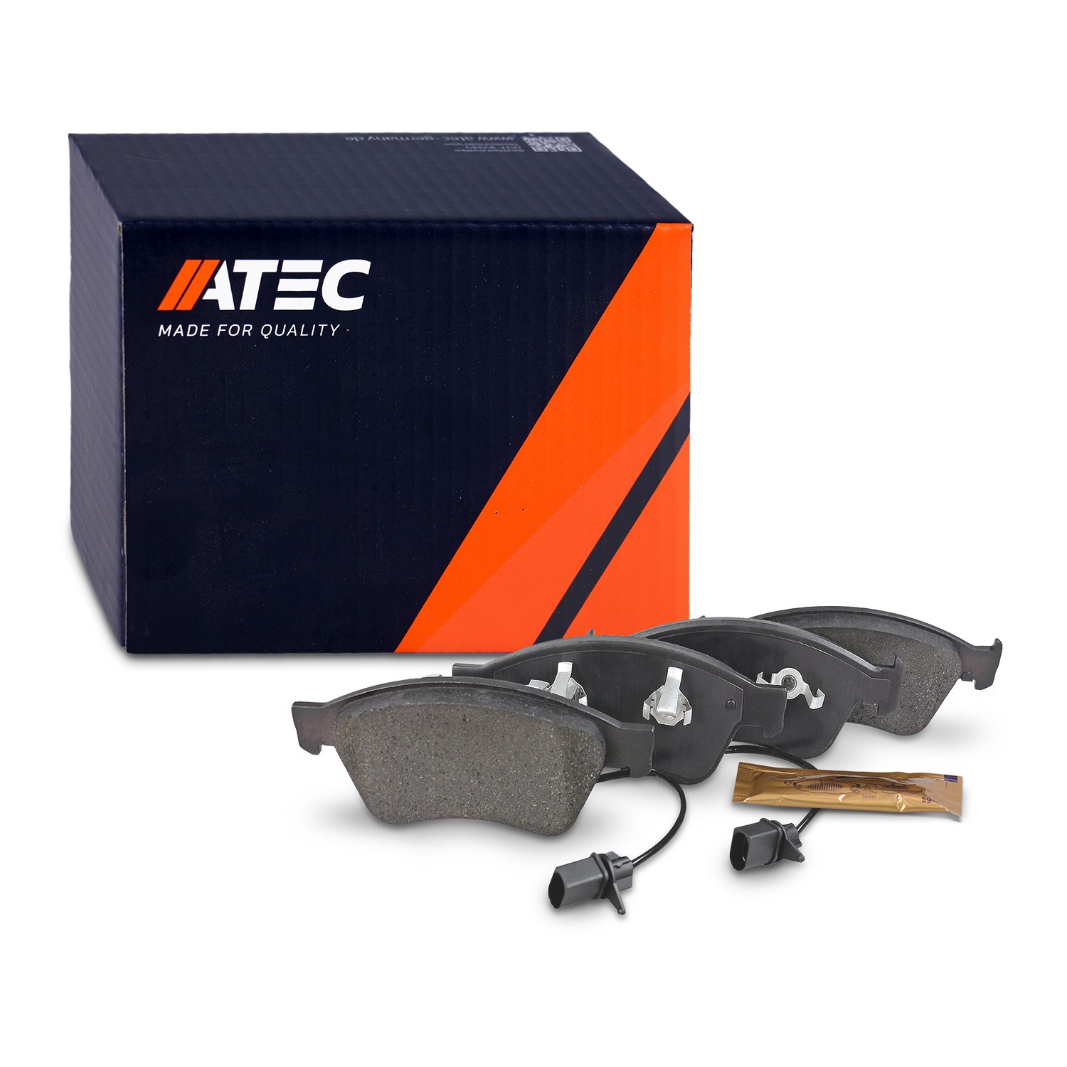 Atec Bremsbeläge vorne (Satz) [Hersteller-Nr. 34002048] für Audi, VW