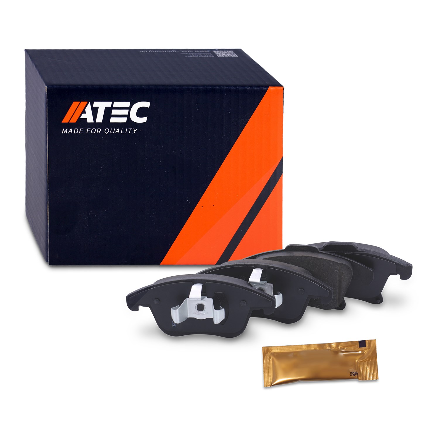 Atec Bremsbeläge vorne (Satz) [Hersteller-Nr. 40372281] für Ford
