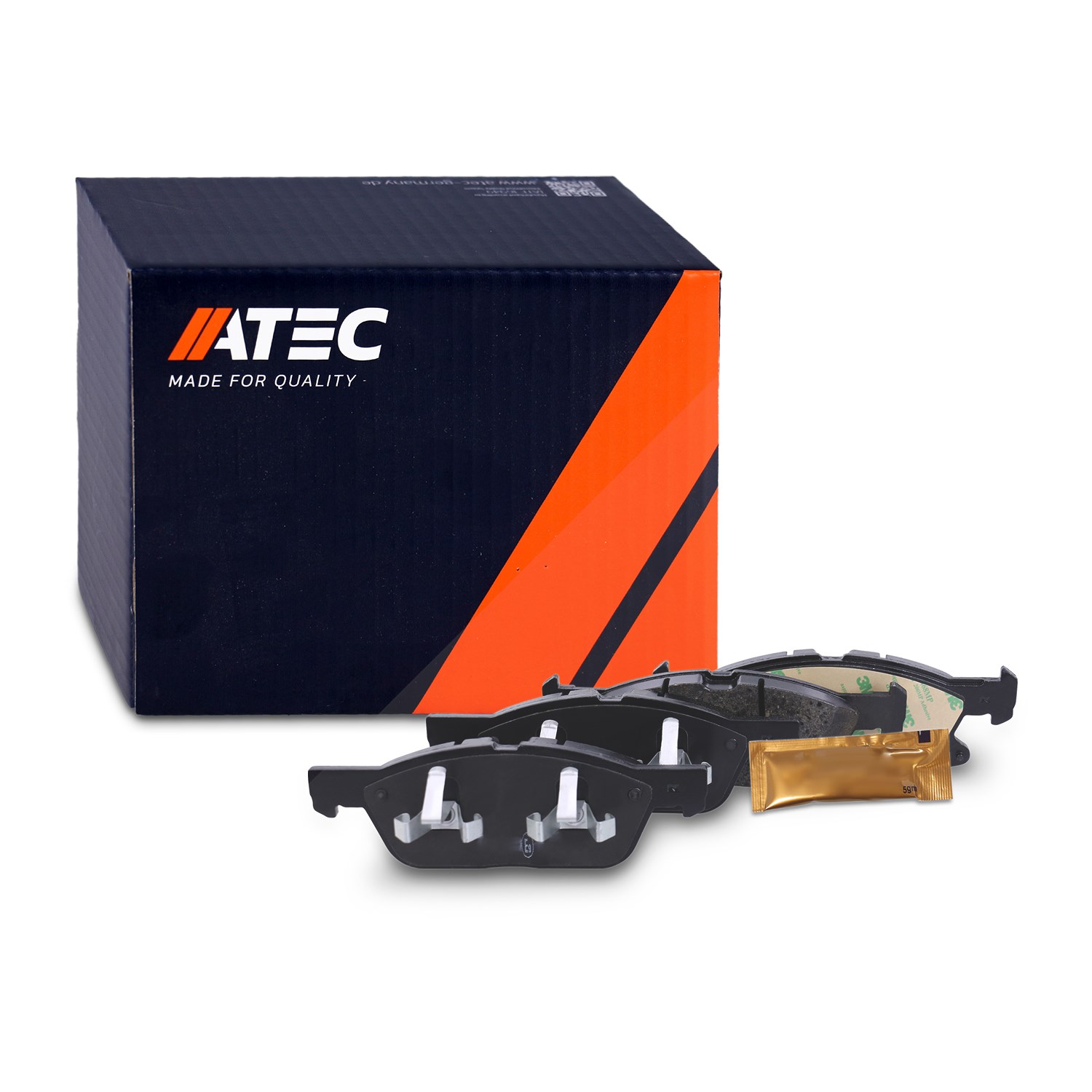 Atec Bremsbeläge vorne (Satz) [Hersteller-Nr. 40372283] für Ford Usa, Ford