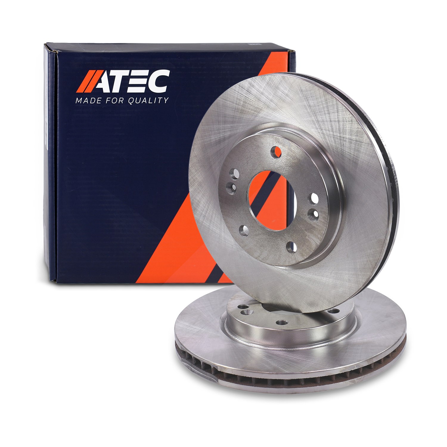 Atec Bremsscheibe Vorderachse Belüftet [Hersteller-Nr. 40372320] für Hyundai, Kia