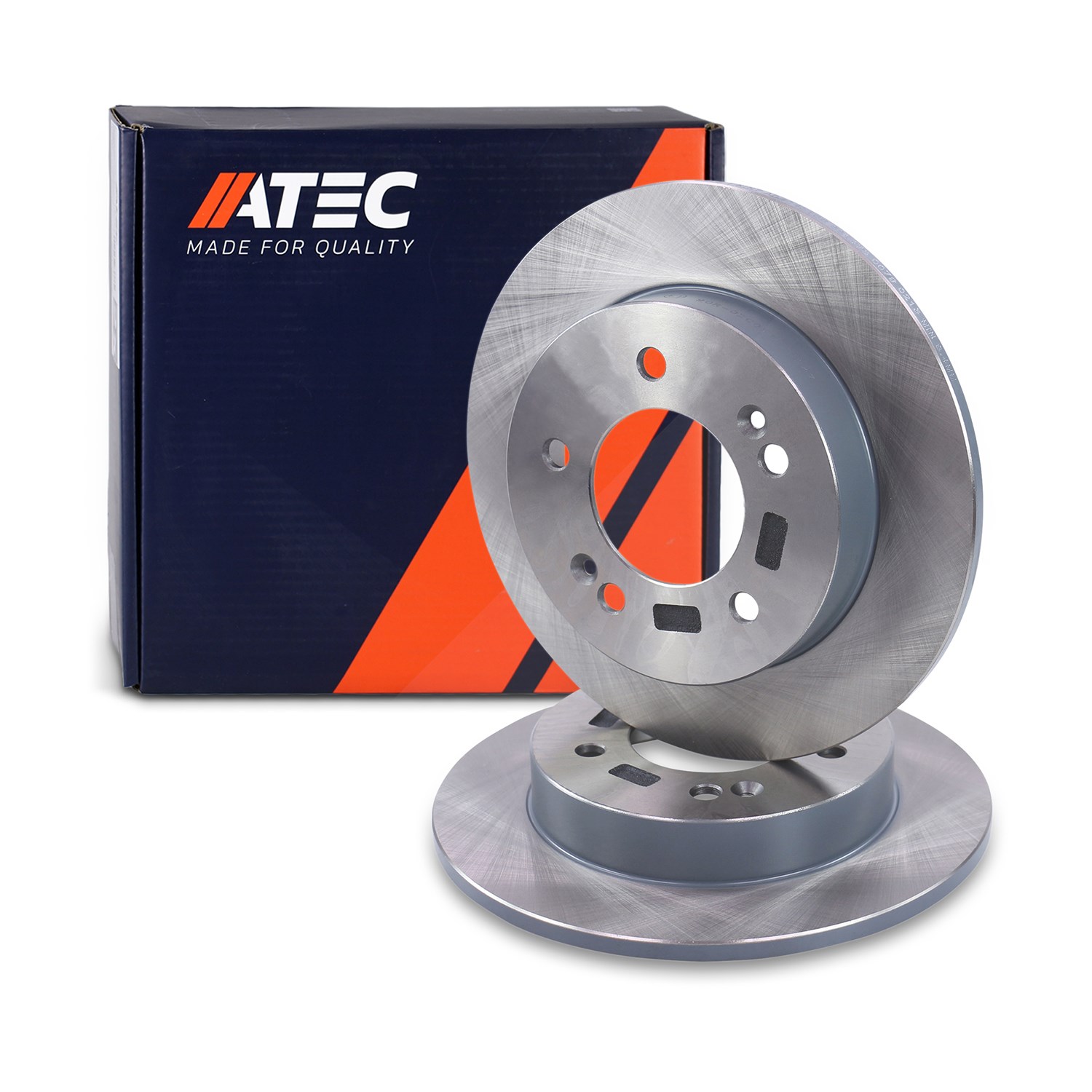 Atec Bremsscheibe Hinterachse Voll [Hersteller-Nr. 40372322] für Hyundai, Kia