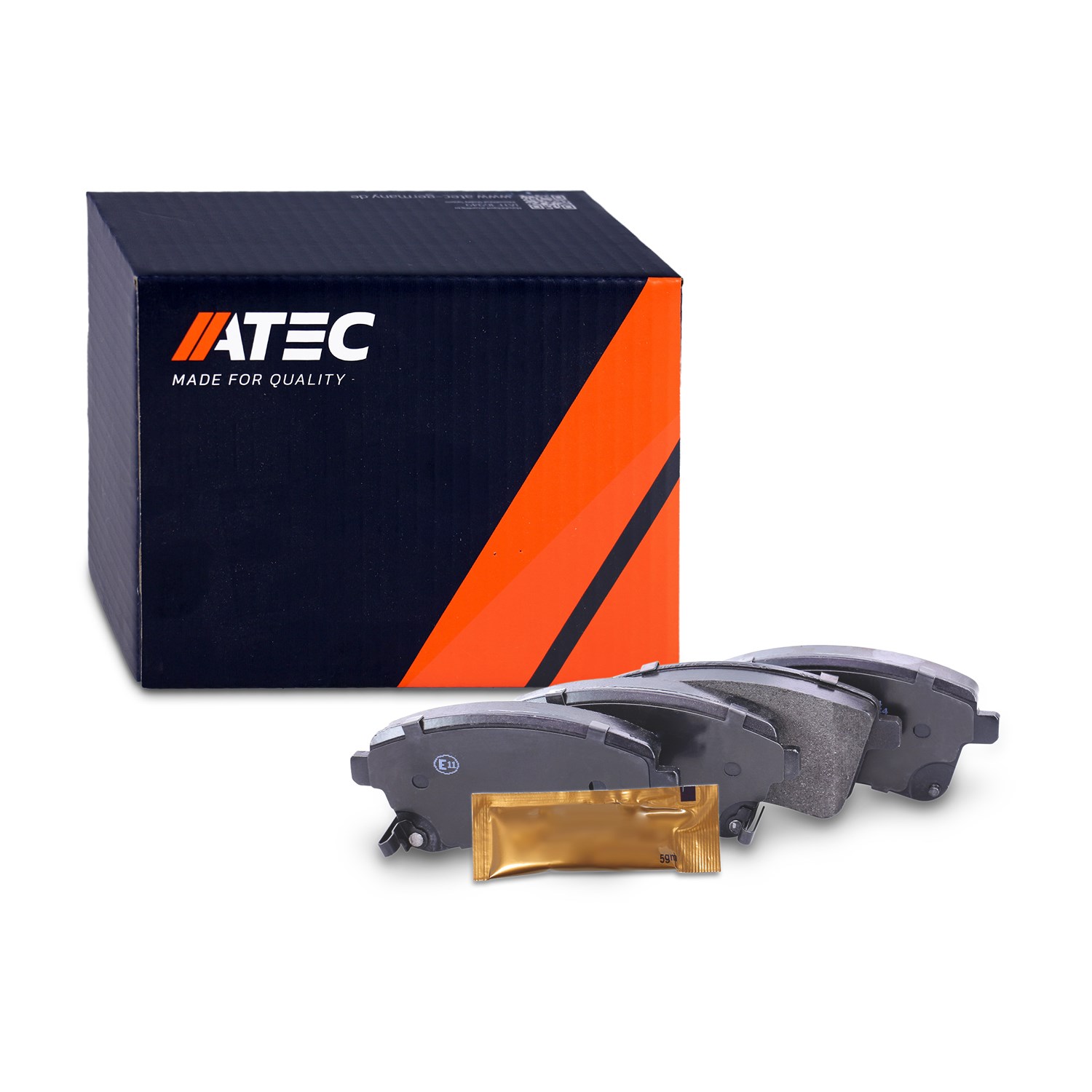 Atec Bremsbeläge vorne (Satz) [Hersteller-Nr. 40372324] für Kia
