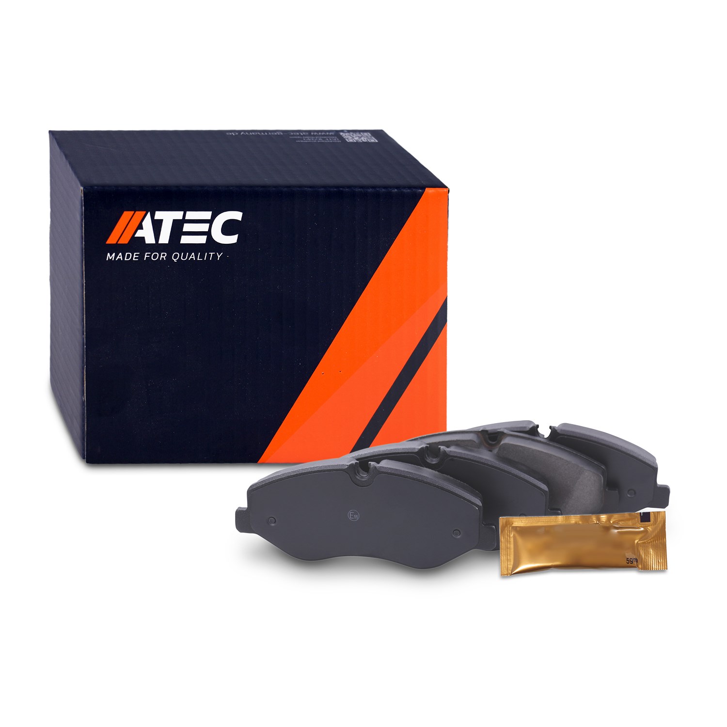 Atec Bremsbeläge vorne (Satz) [Hersteller-Nr. 40372591] für Mercedes-Benz