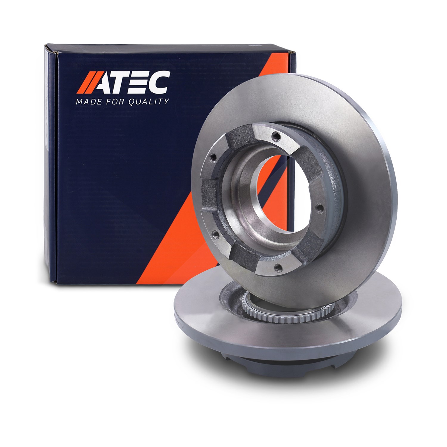 Atec Bremsscheibe Hinterachse Voll [Hersteller-Nr. 40372697] für Ford