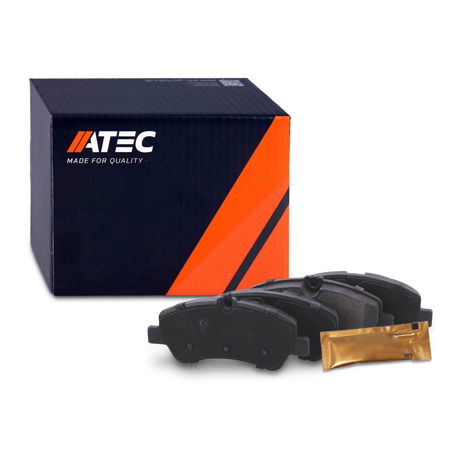 Atec Bremsbeläge hinten (Satz) [Hersteller-Nr. 40372703] für Ford