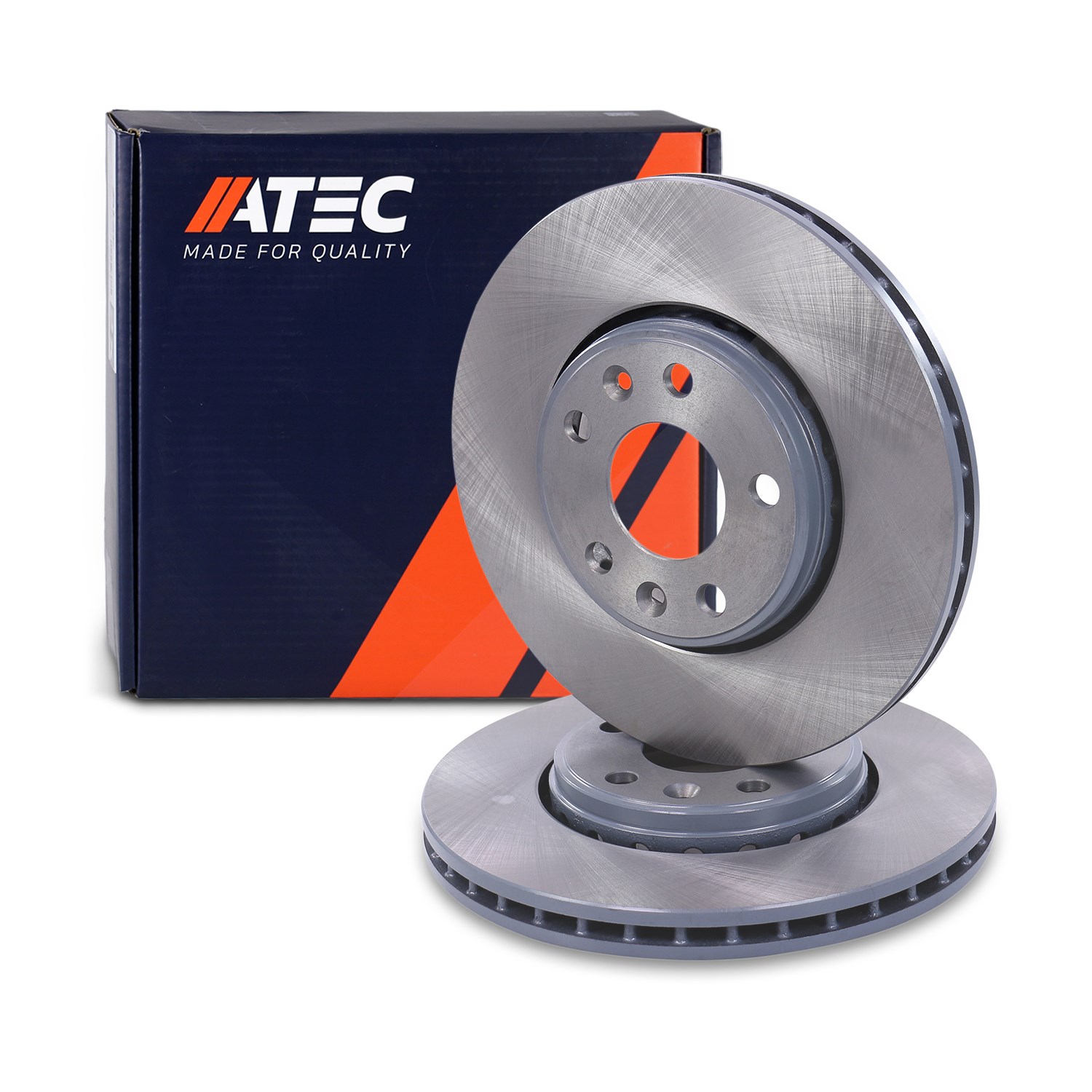 Atec Bremsscheibe Vorderachse Belüftet [Hersteller-Nr. 40378743] für Renault