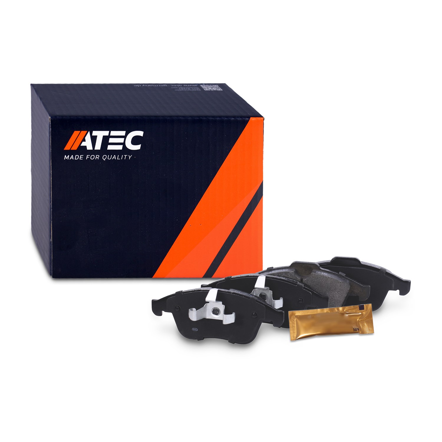 Atec Bremsbeläge vorne (Satz) [Hersteller-Nr. 40378746] für Renault