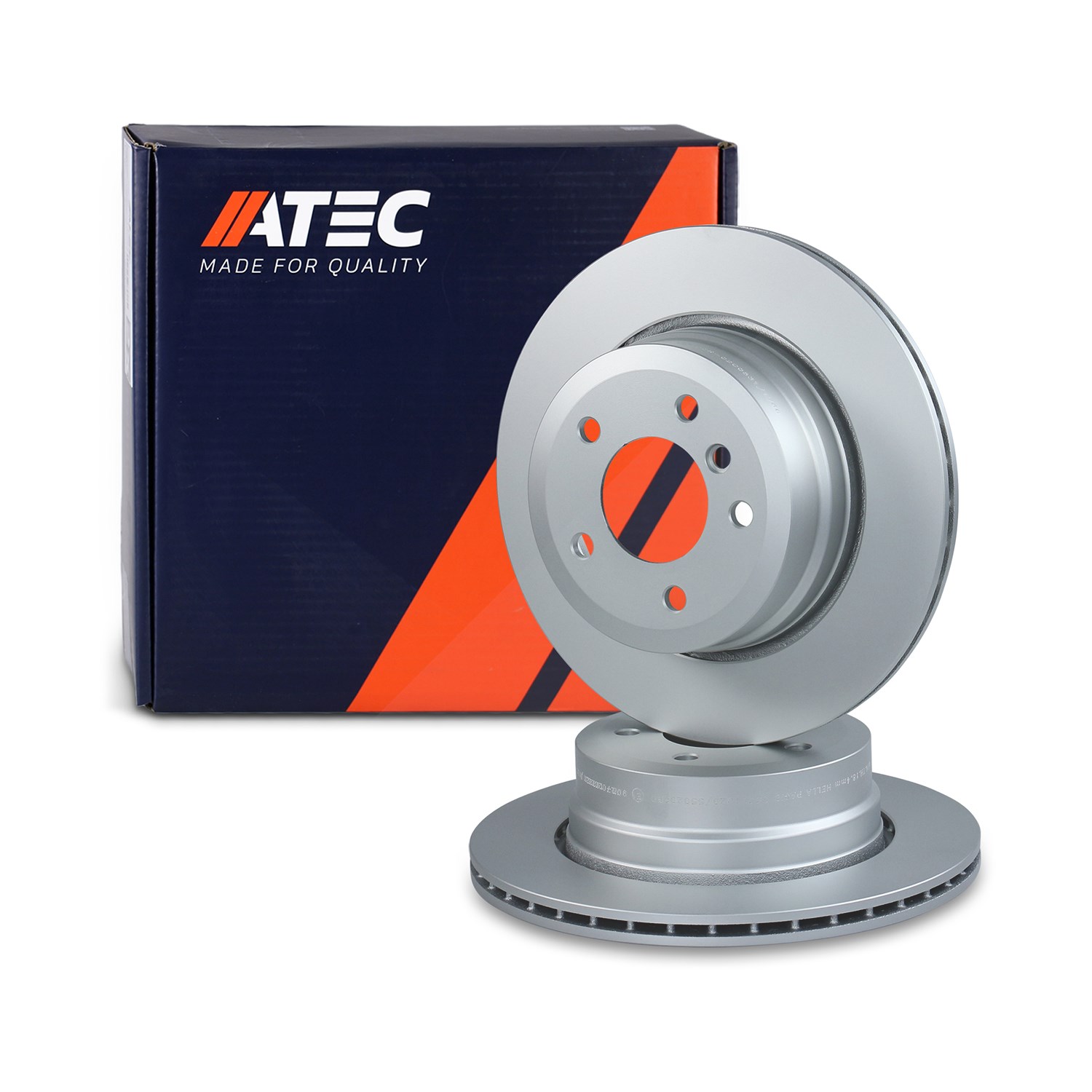 Atec 1x Bremsscheibe Hinterachse Belüftet [Hersteller-Nr. 40391331] für BMW