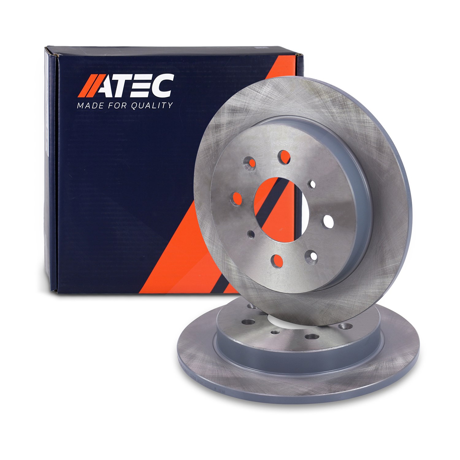 Atec Bremsscheibe Hinterachse Voll [Hersteller-Nr. 40391343] für Honda