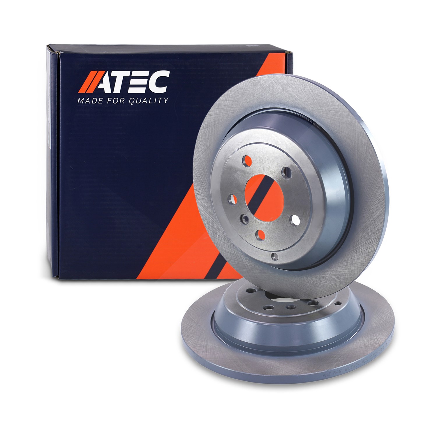 Atec Bremsscheibe Hinterachse Voll [Hersteller-Nr. 40391351] für Mercedes-Benz